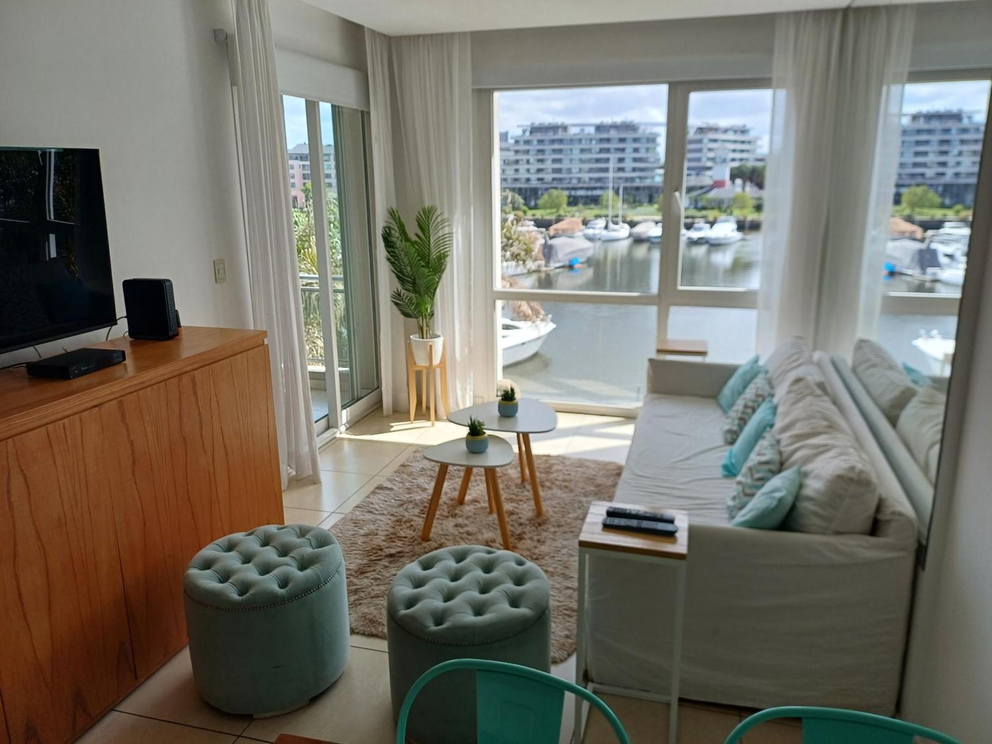 Apartamento Departamentos Bahia Grande Nordelta Con Balcon Y Vista A La Bahia Piscina Opcional Arancelada!!