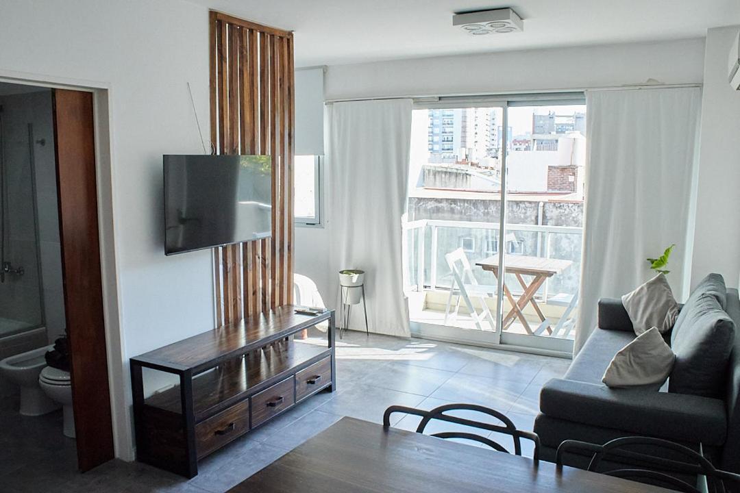 Apartamento Comodo Y Luminoso Monoambiente Dividido A Estrenar, 3 Pax *