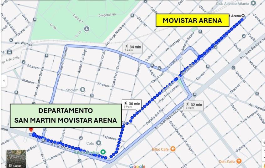 Crespo Movistar Arena Apartamento *