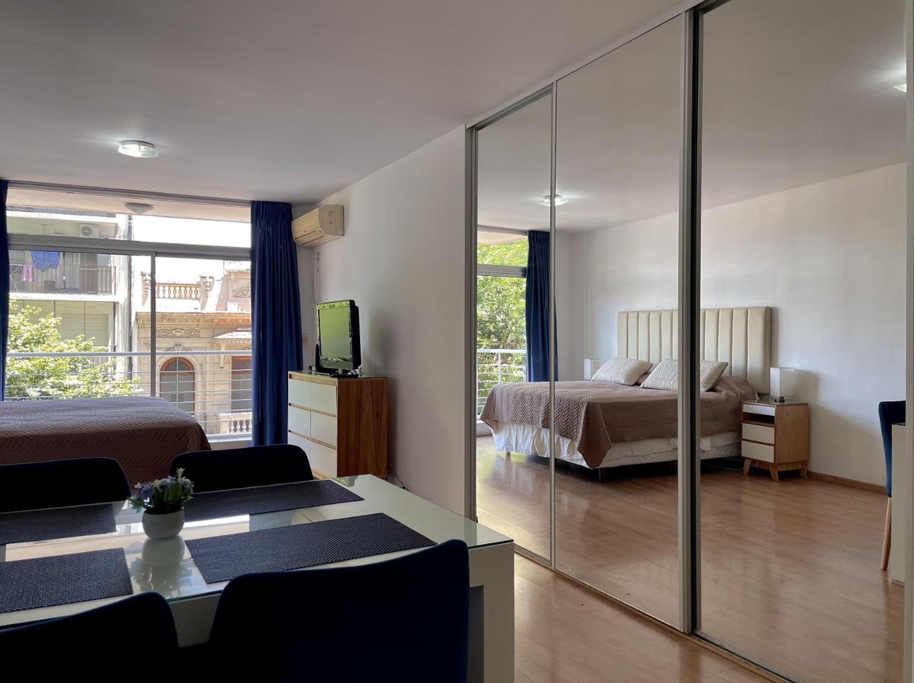 Apartamento Acogedor Espacio En Palermo Con Balcon Y Vista *