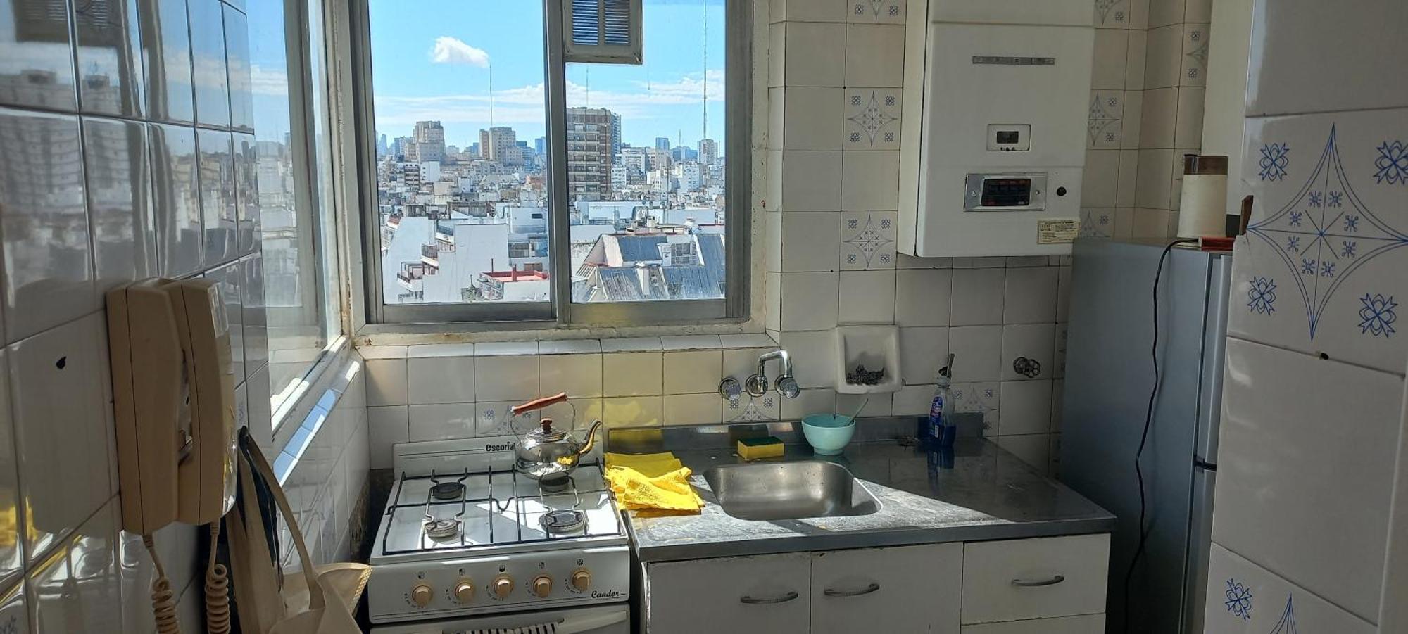 Apartamento Luminoso Piso 14 Con Balcon En Palermo