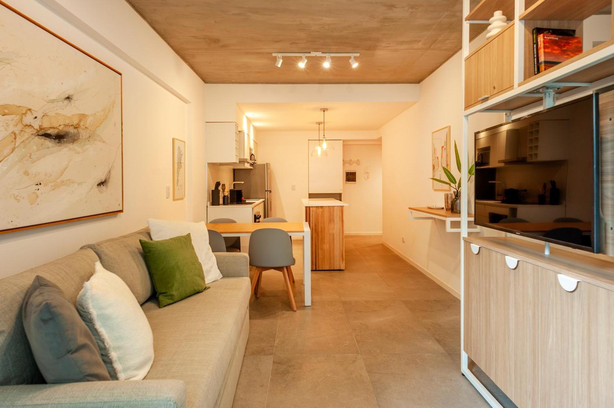 Apartamento Vivi En Nuevo Y Moderno Depto En Recoleta B12