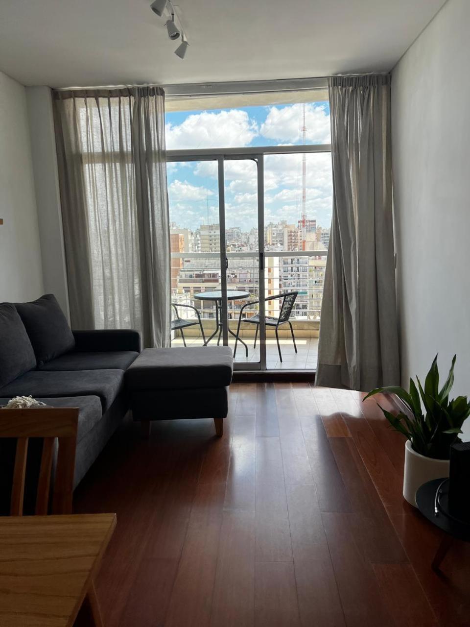 Apartamento Relax En Piso 14 En Palermo *