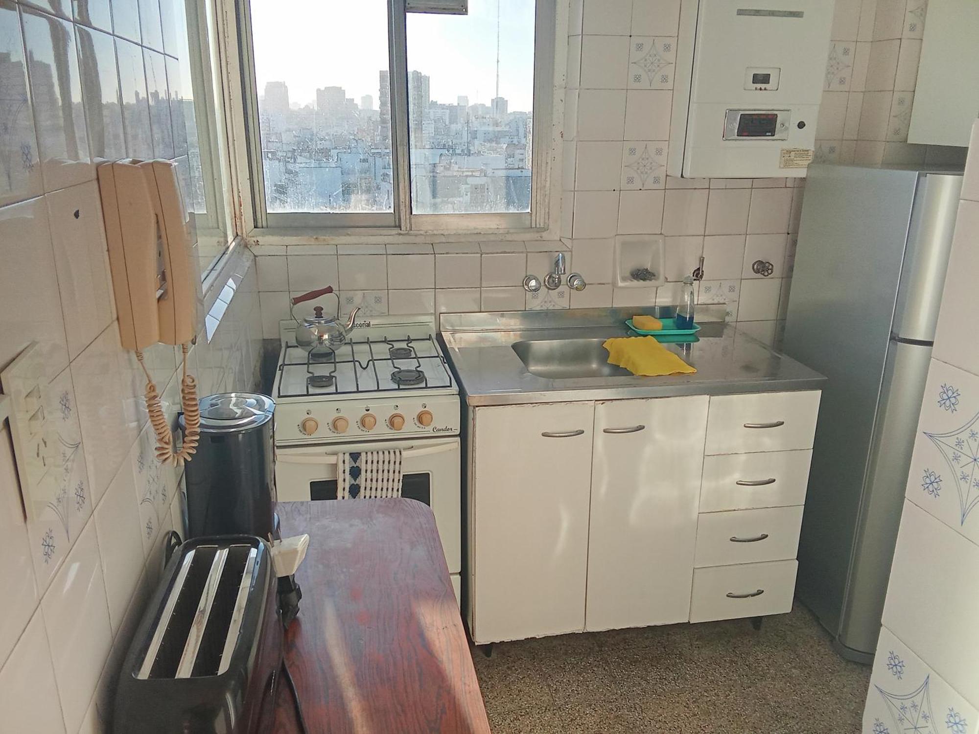 Luminoso Piso 14 Con Balcon En Palermo Ciudad Autónoma de Buenos Aires