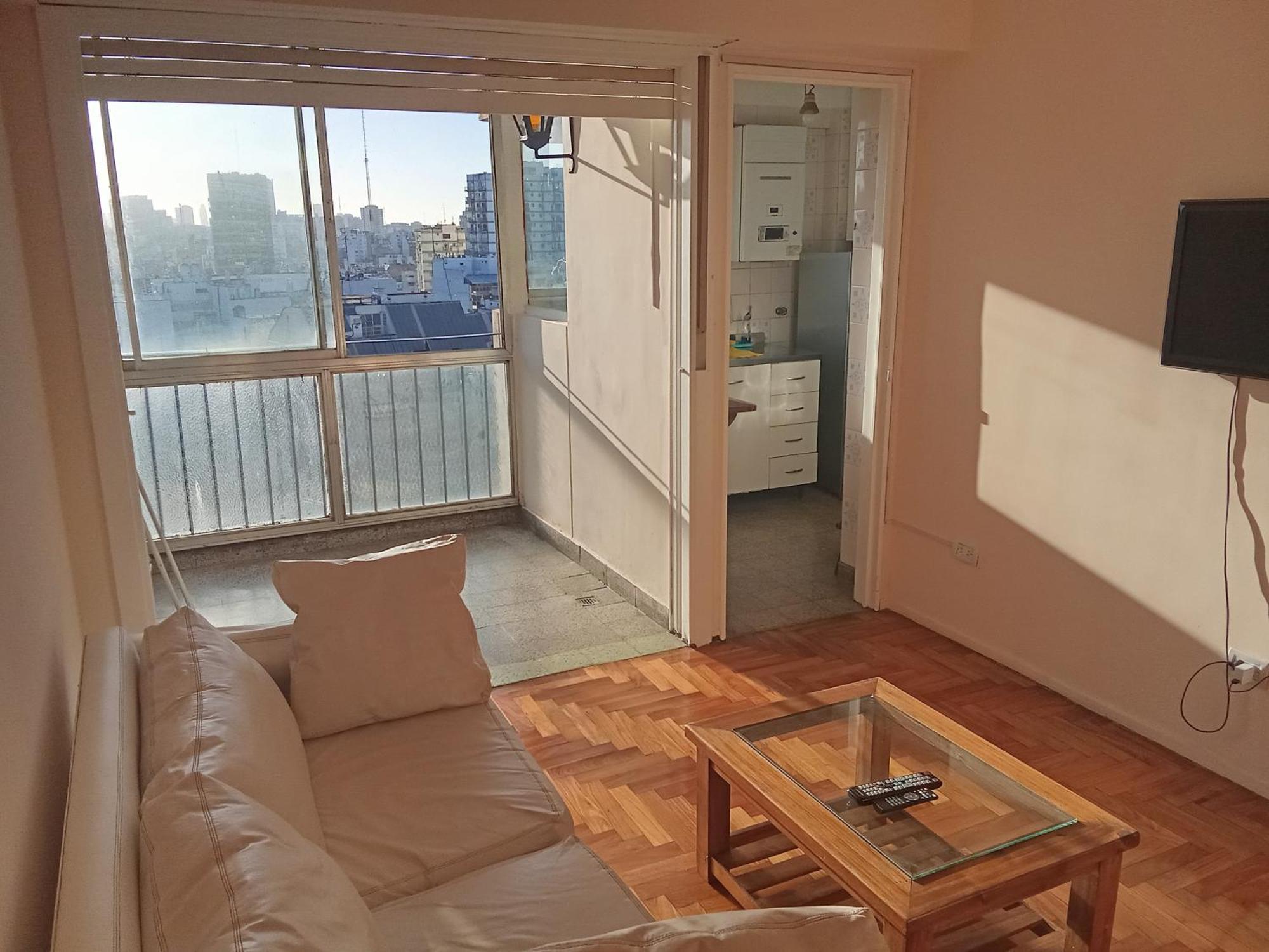 Apartamento Luminoso Piso 14 Con Balcon En Palermo Ciudad Autónoma de Buenos Aires