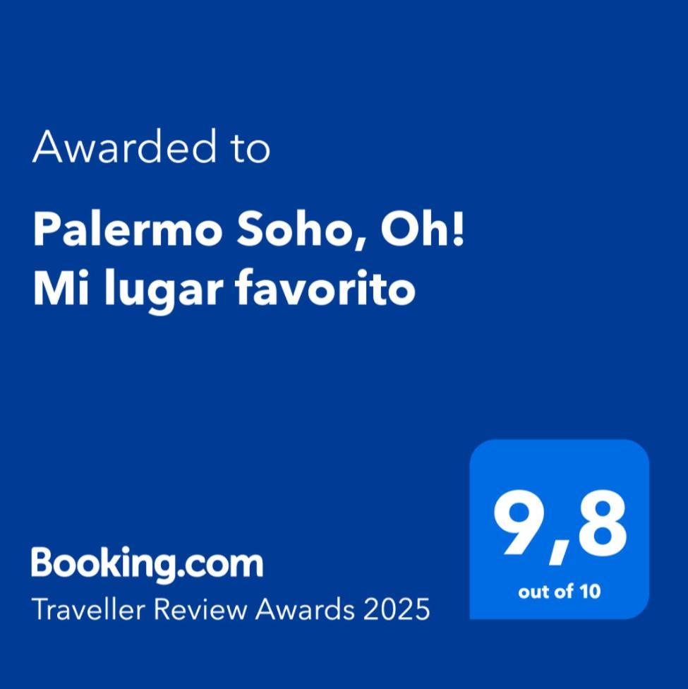 Palermo Soho, Oh! Mi Lugar Favorito Apartamento *