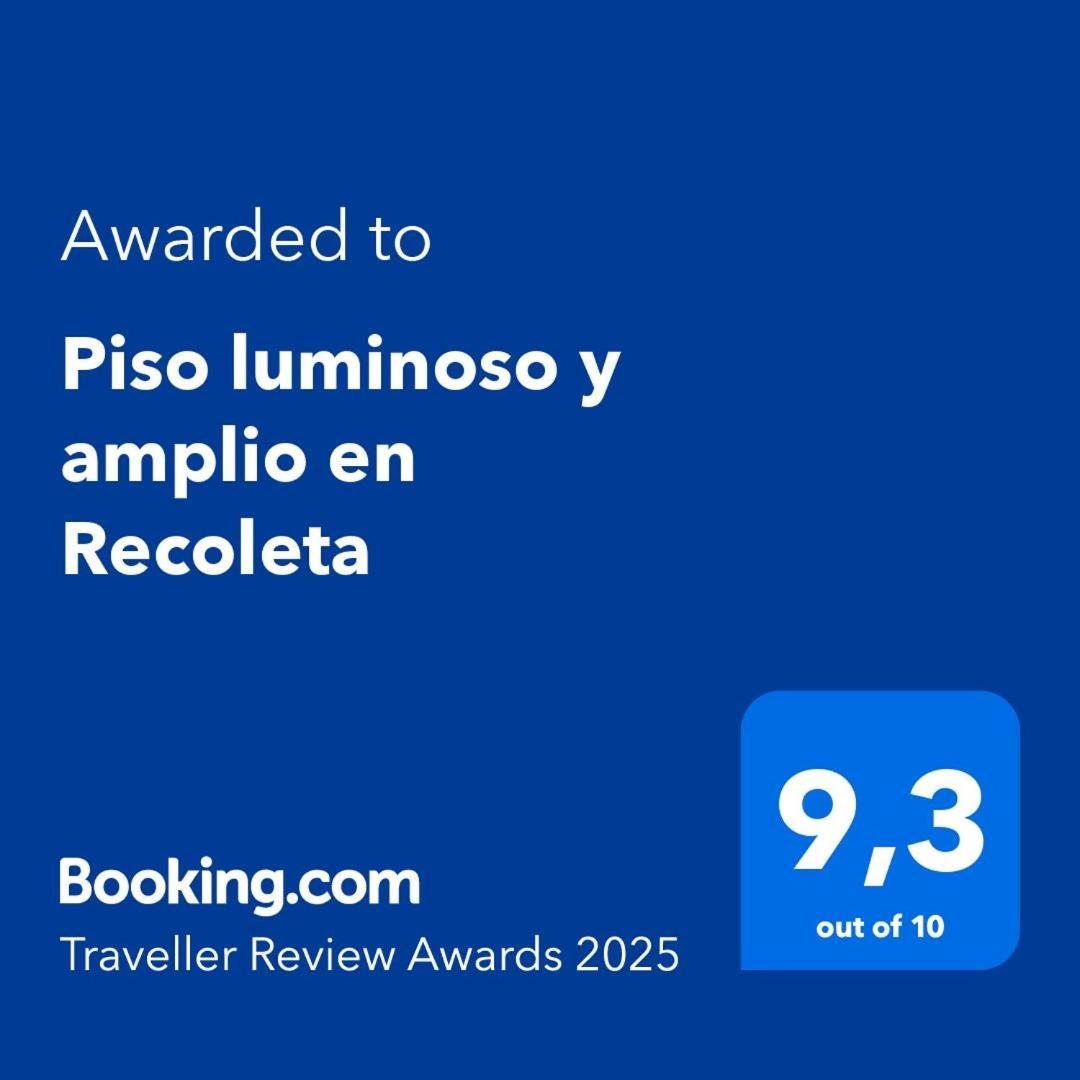 Piso Luminoso Y Amplio En Recoleta * Ciudad Autónoma de Buenos Aires