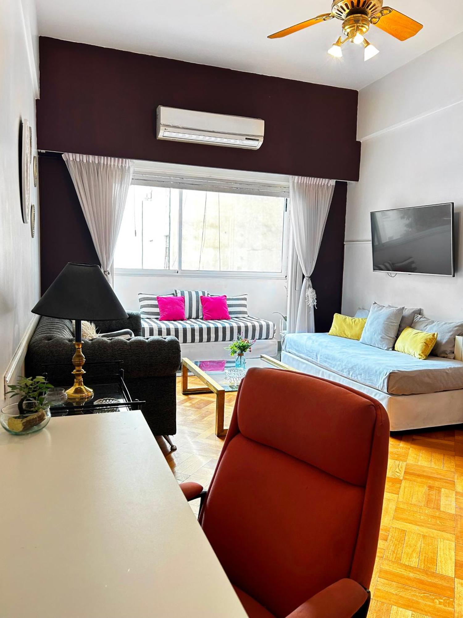 Gran Departamento Que Puede Alojar Hasta 7 Personas En La Mejor Zona De Recoleta Sobre Callao 3d