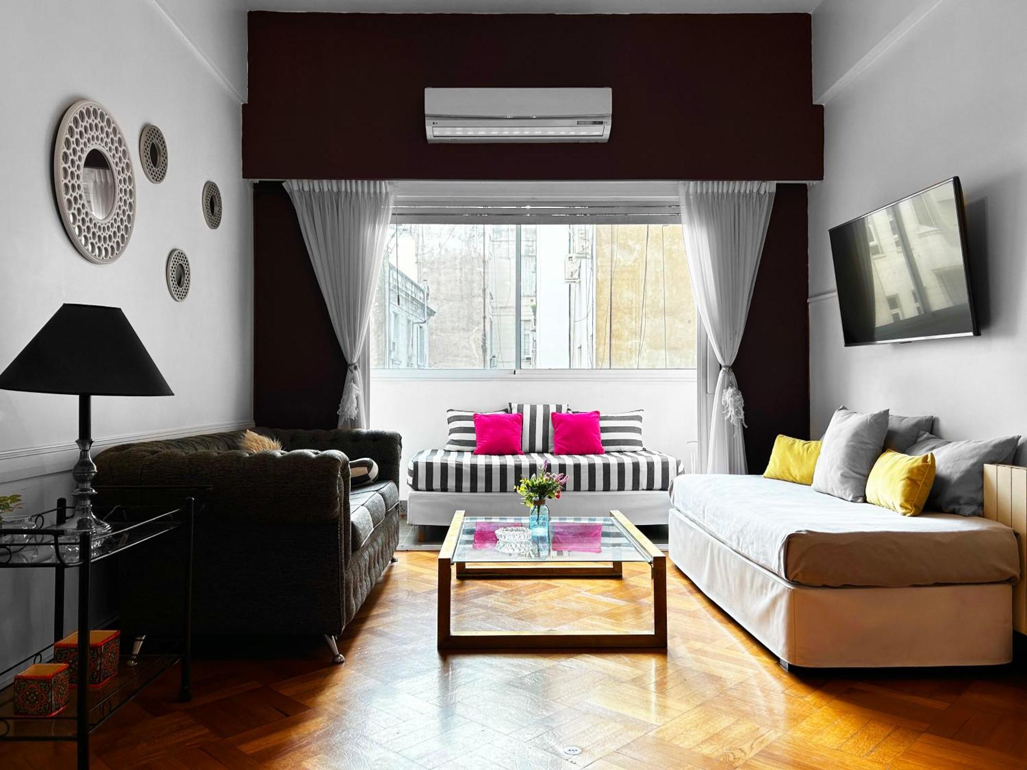 Apartamento Gran Departamento Que Puede Alojar Hasta 7 Personas En La Mejor Zona De Recoleta Sobre Callao 3d