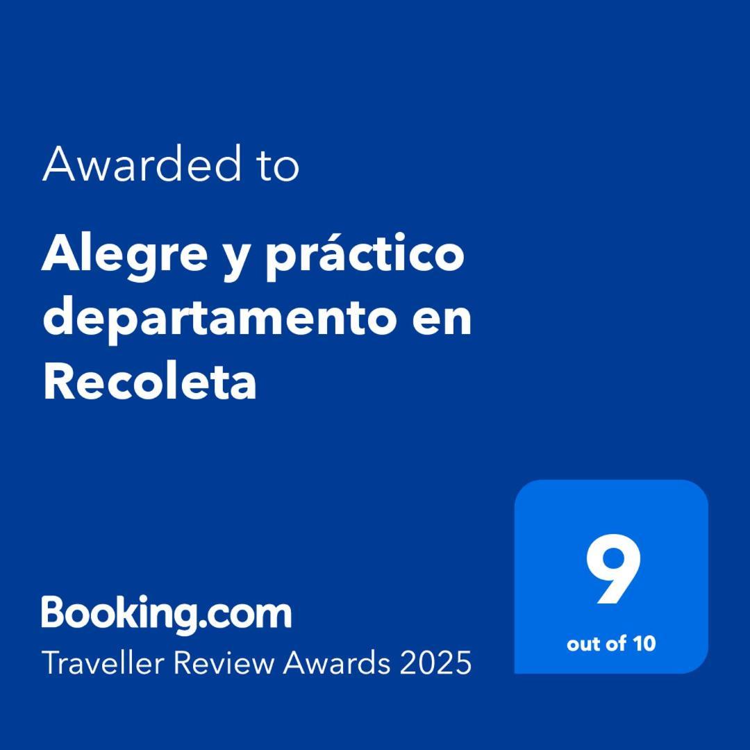Apartment Alegre Y Practico Departamento En Recoleta