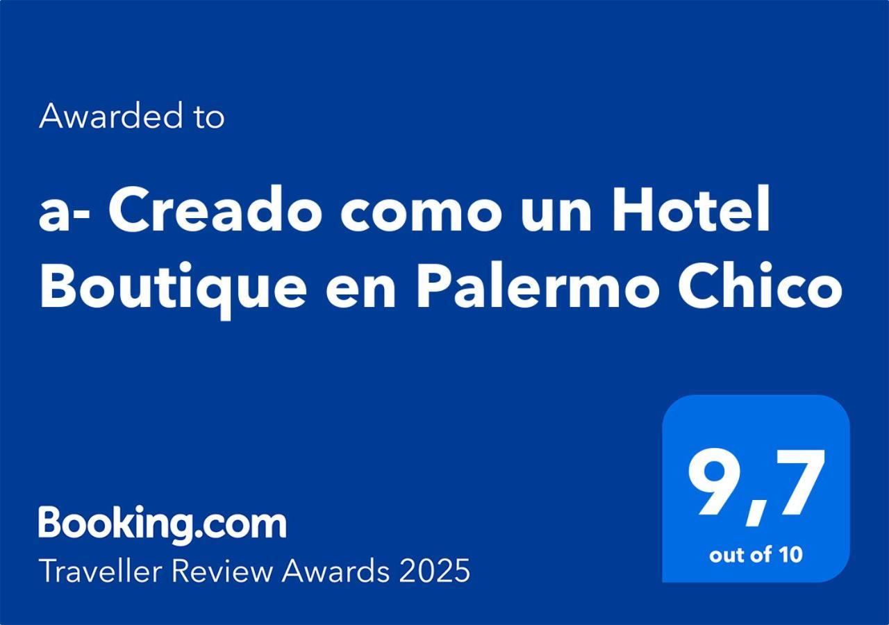 A- Creado Un Boutique En Palermo Chico Apartamento
