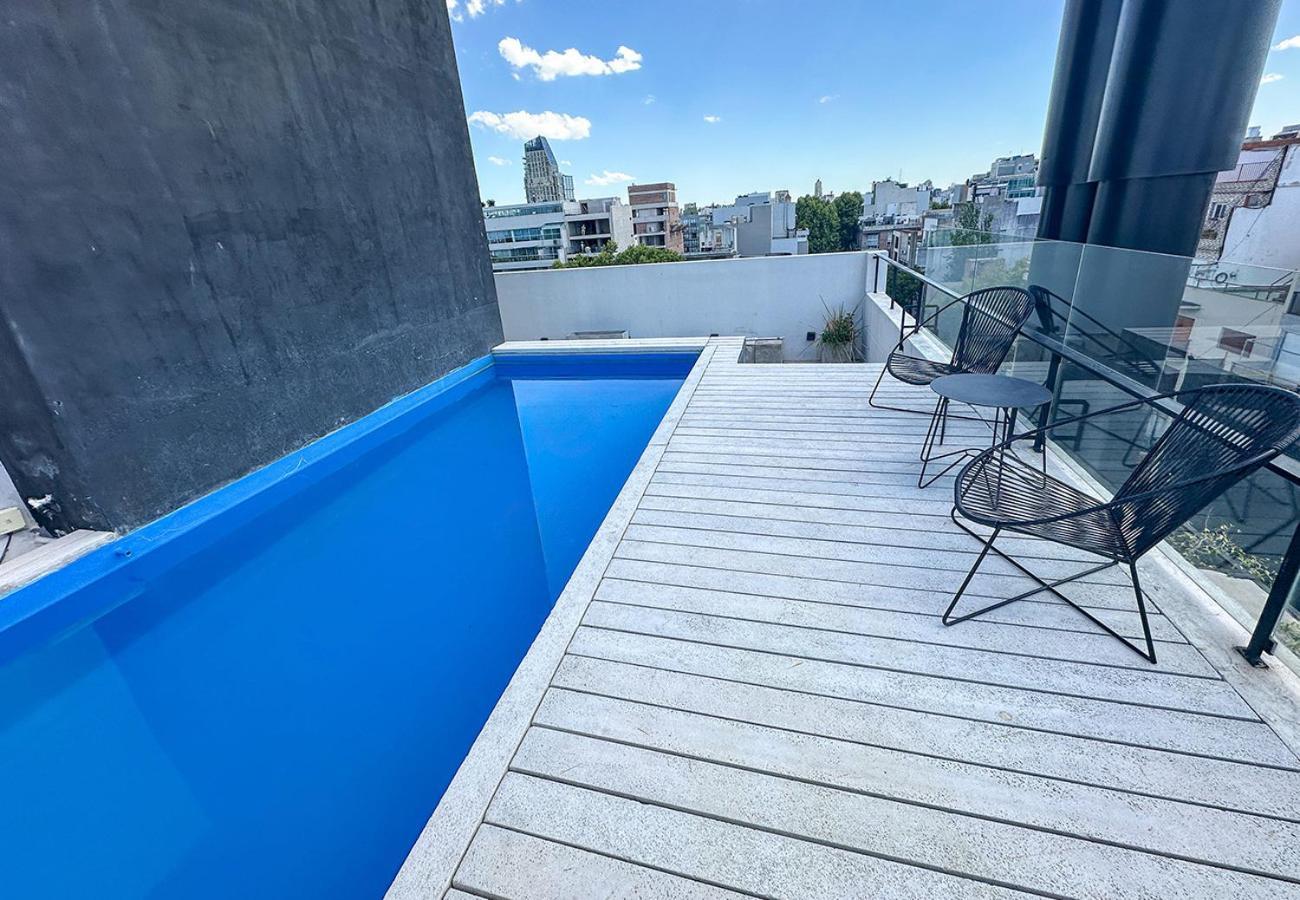 Rentup - Estilo Industrial Con Balcon Y Piscina En El Corazon De Palermo