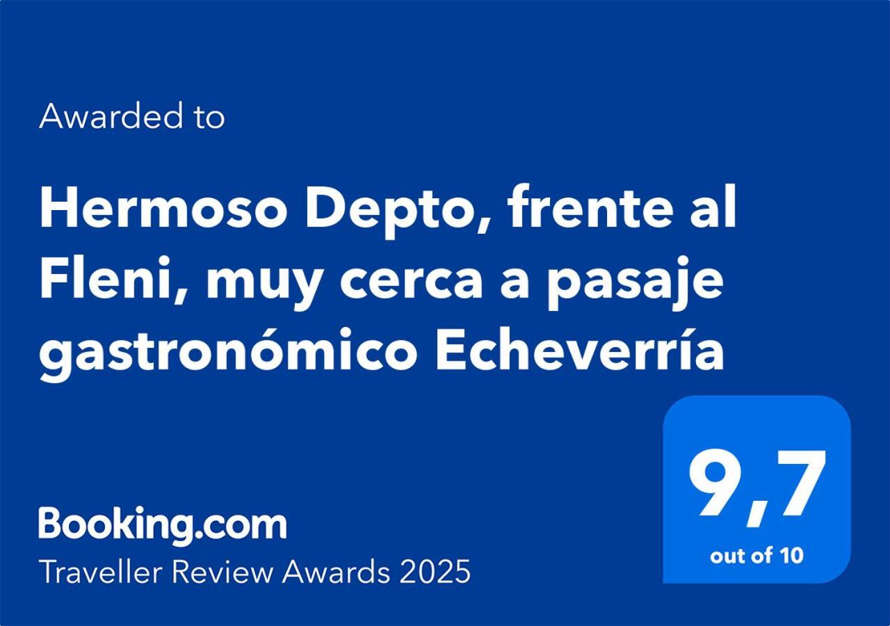 Hermoso Depto, Frente Al Fleni, Muy Cerca A Pasaje Gastronomico Echeverria Apartment