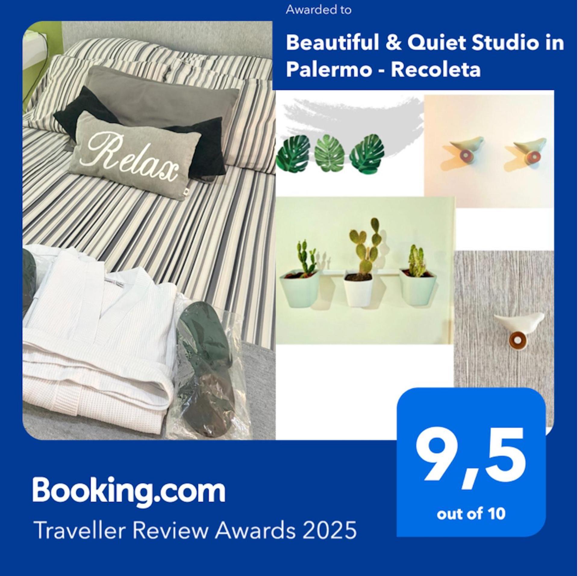 Apartment Beautiful & Quiet In Palermo - Recoleta *