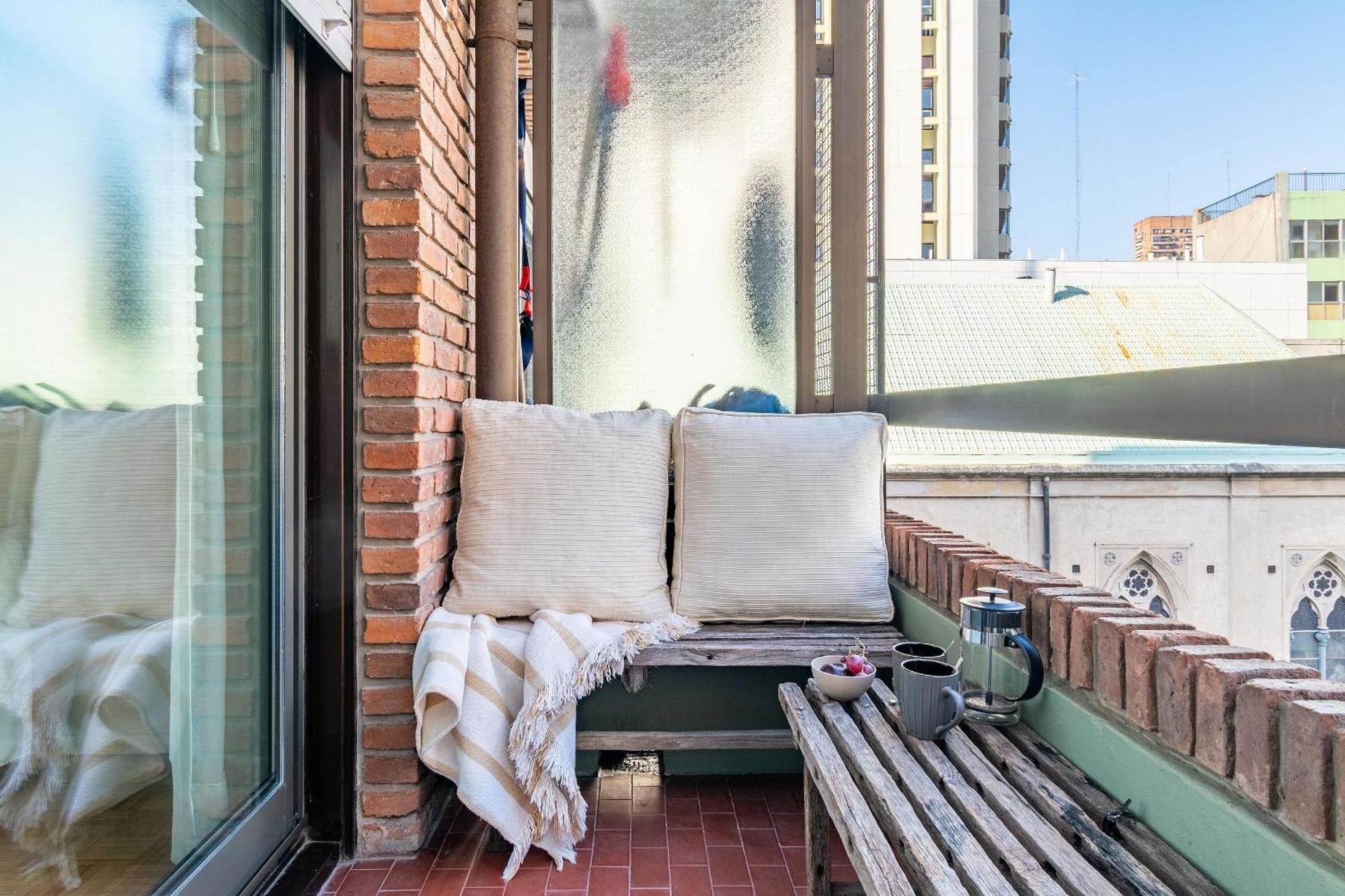 Apartment Estudio Biblioteca Nacional | 2 Camas En Recoleta *