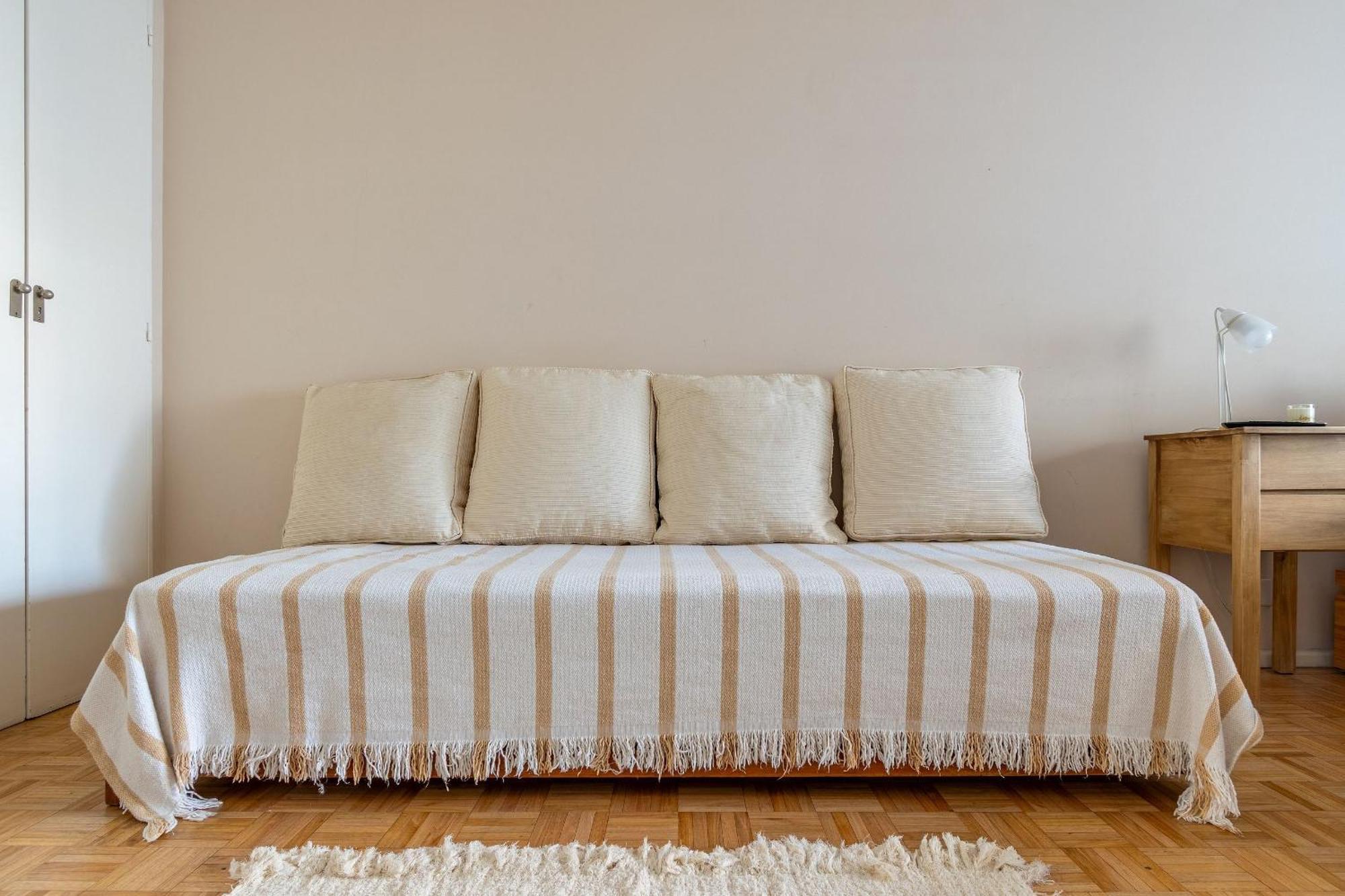 Apartamento Estudio Biblioteca Nacional | 2 Camas En Recoleta