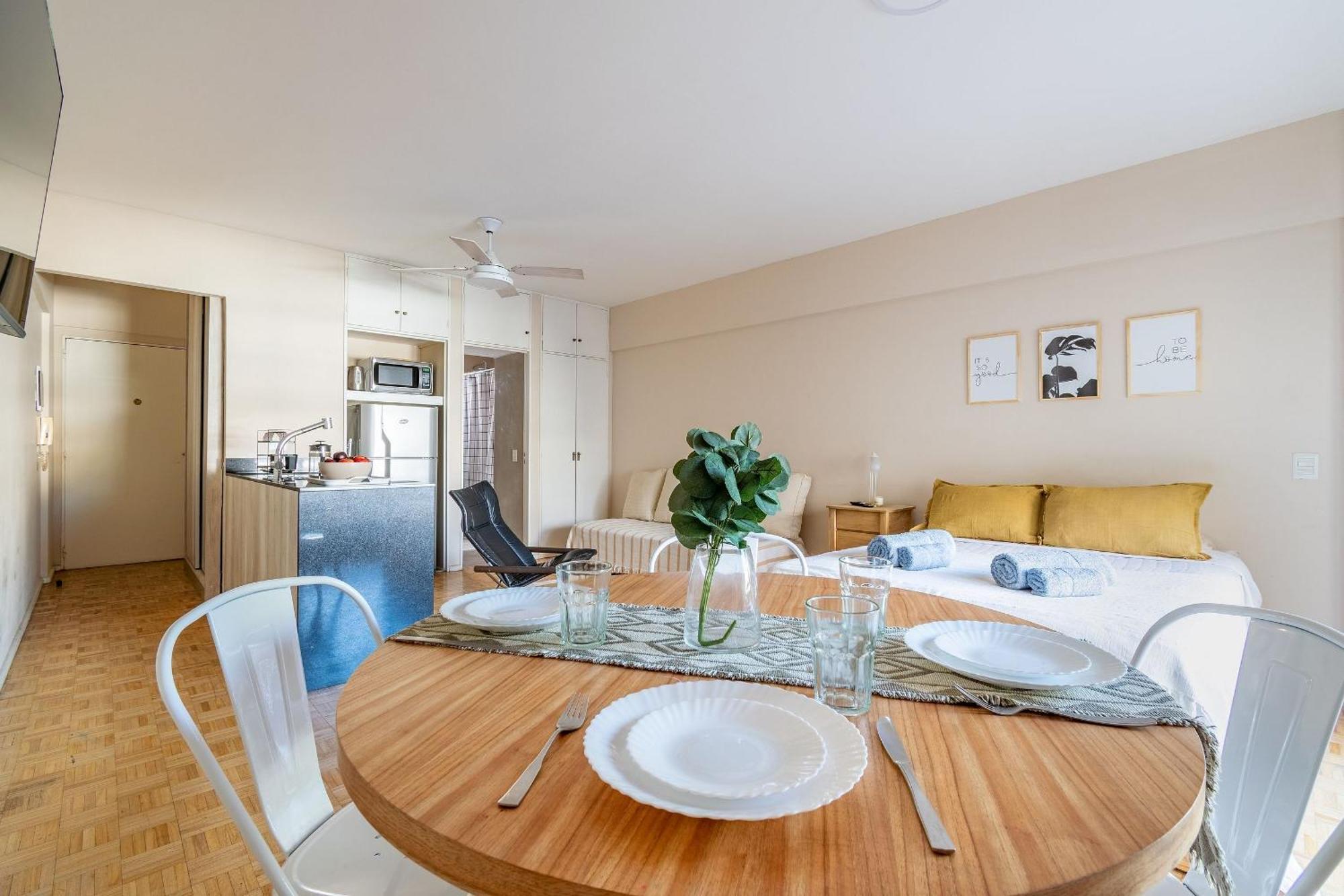 Apartment Estudio Biblioteca Nacional | 2 Camas En Recoleta Buenos Aires