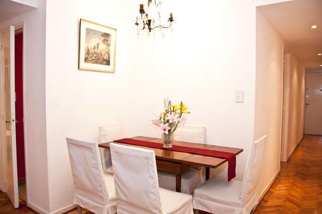 Mena House En Recoleta 3 Bed 2 Bath - Piso Alto Apartamento