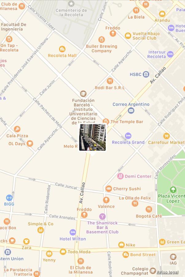 Apartment Recoleta Callao Apartamento *