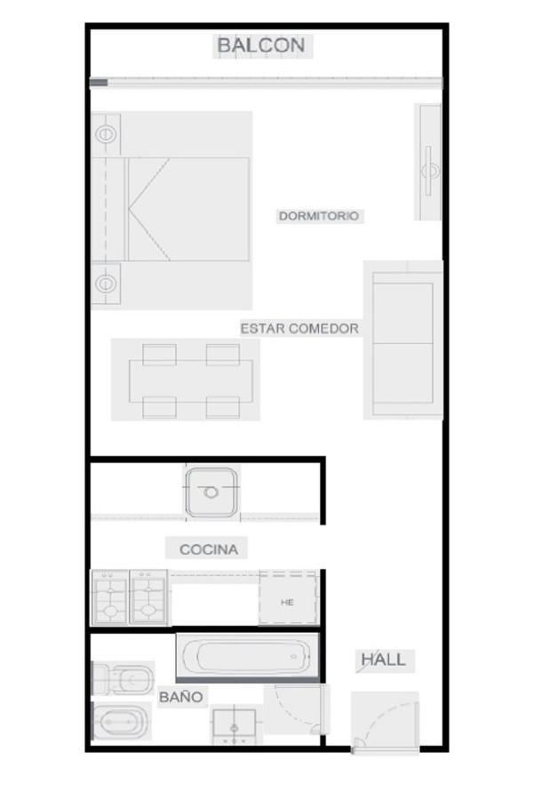 Calido Apartamento De Lujo En San Telmo * Buenos Aires