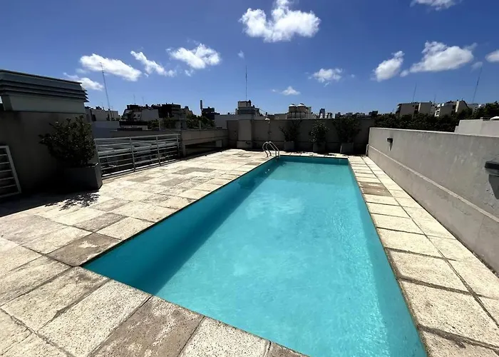 Luminoso Studio Con Piscina En Palermo