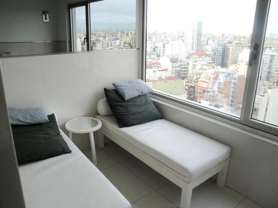 Palermo High Floor Apt. -city & River View- Apartamento