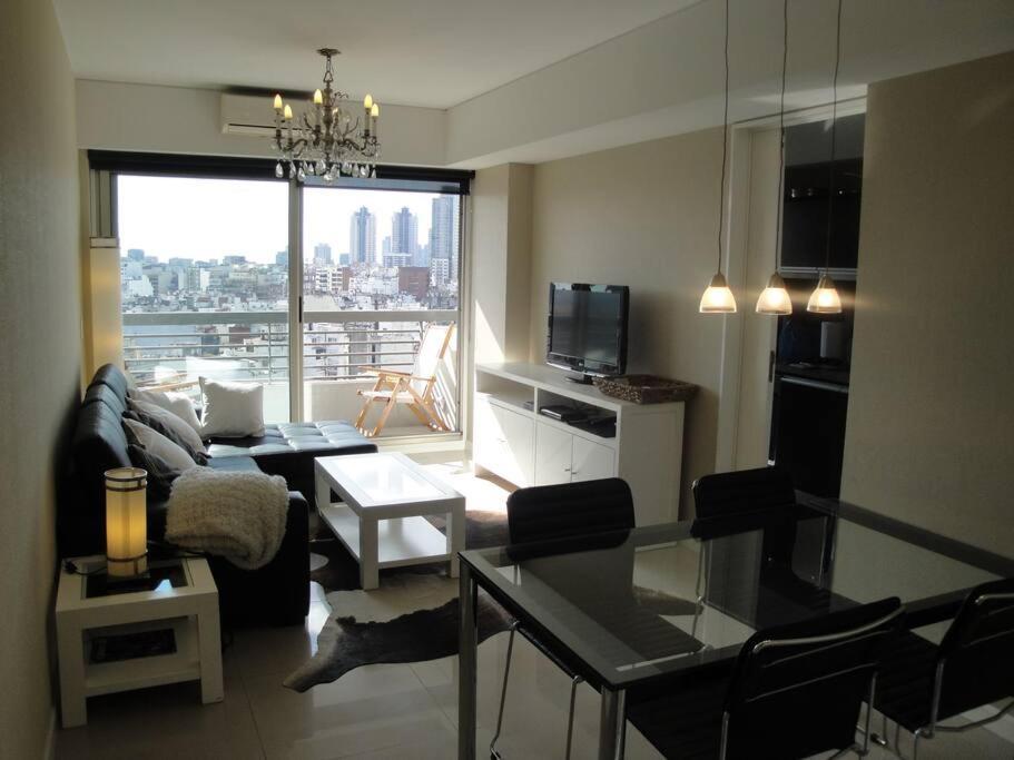 Palermo High Floor Apt. -city & River View- Apartamento