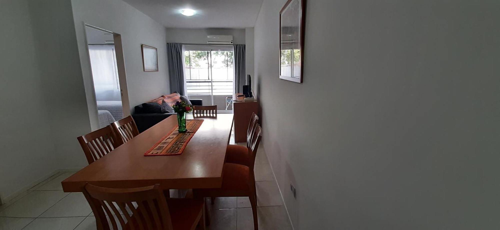 Apartamento Moderno Departamento De Dos Ambientes Con Balcon *