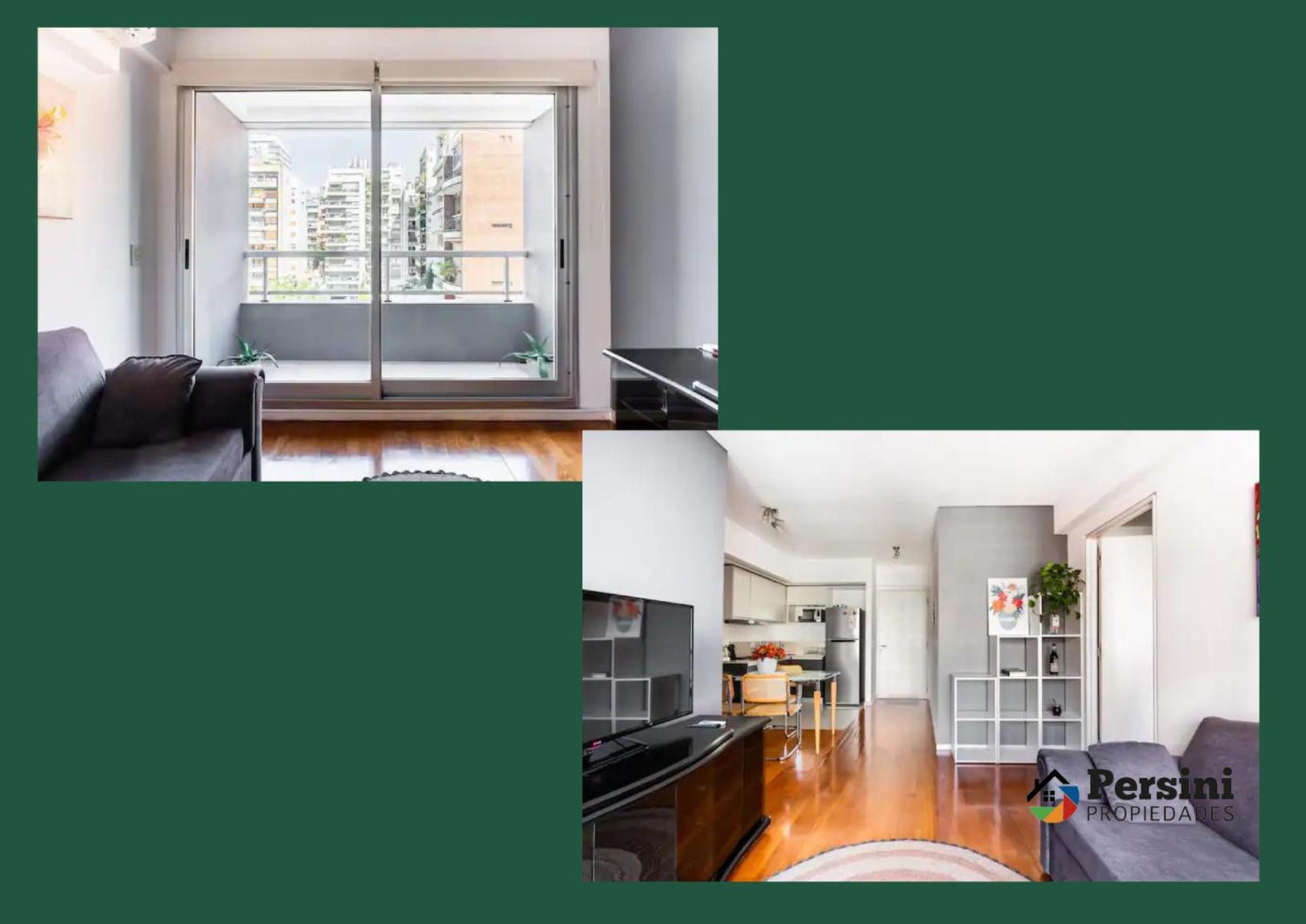 Hermoso Departamento 2 Ambientes En Palermo - Con Amenities - Balcon Vista Amplia *