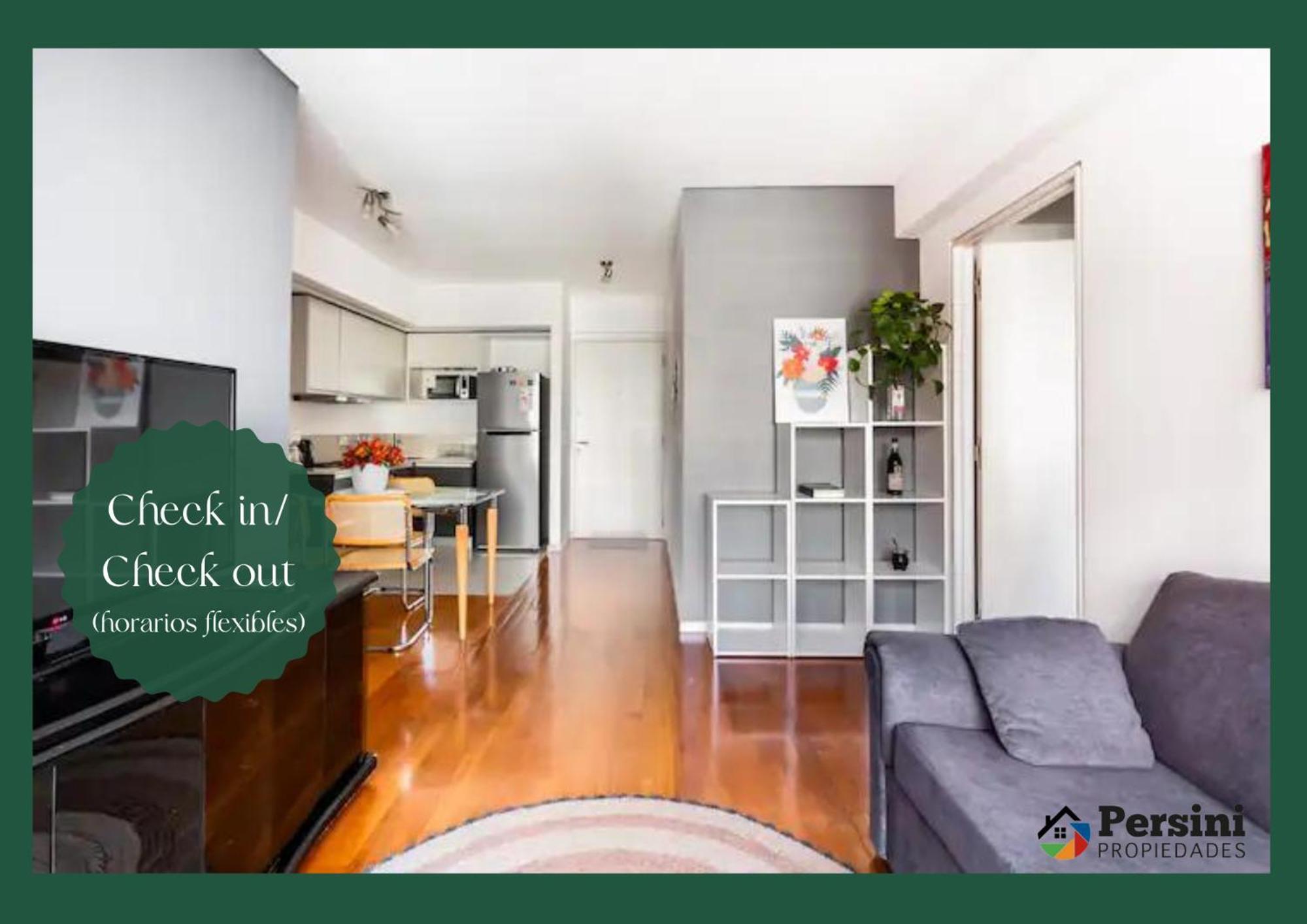 Hermoso Departamento 2 Ambientes En Palermo - Con Amenities - Balcon Vista Amplia Apartamento Ciudad Autónoma de Buenos Aires