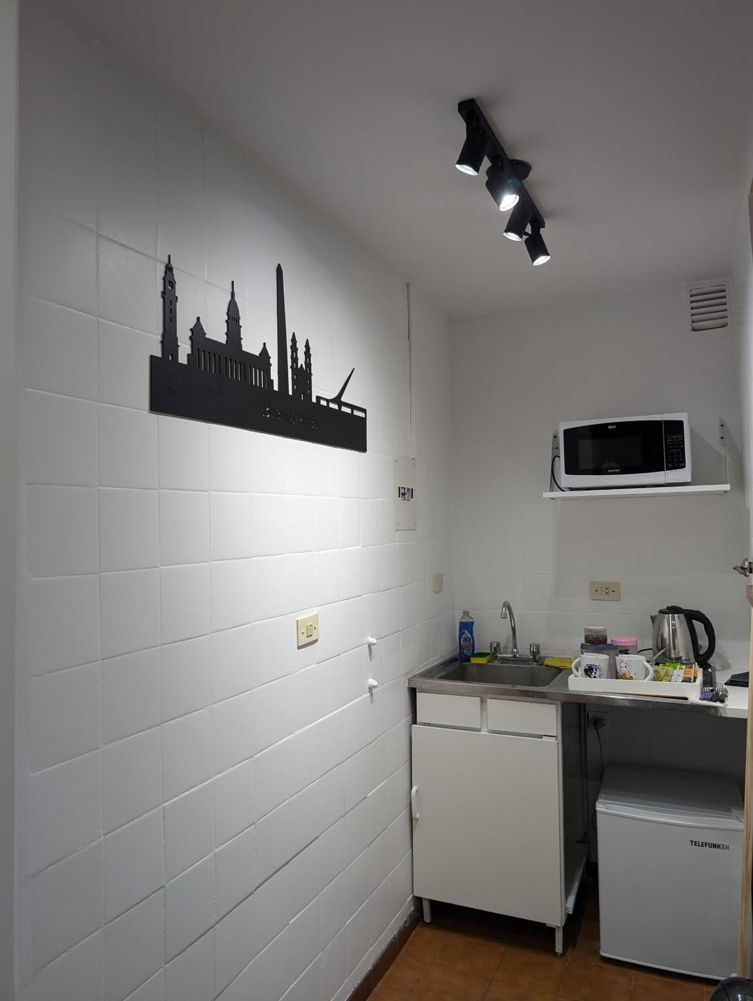 Comodo Y Tranquilo Departamento Con Patio Ciudad Autónoma de Buenos Aires