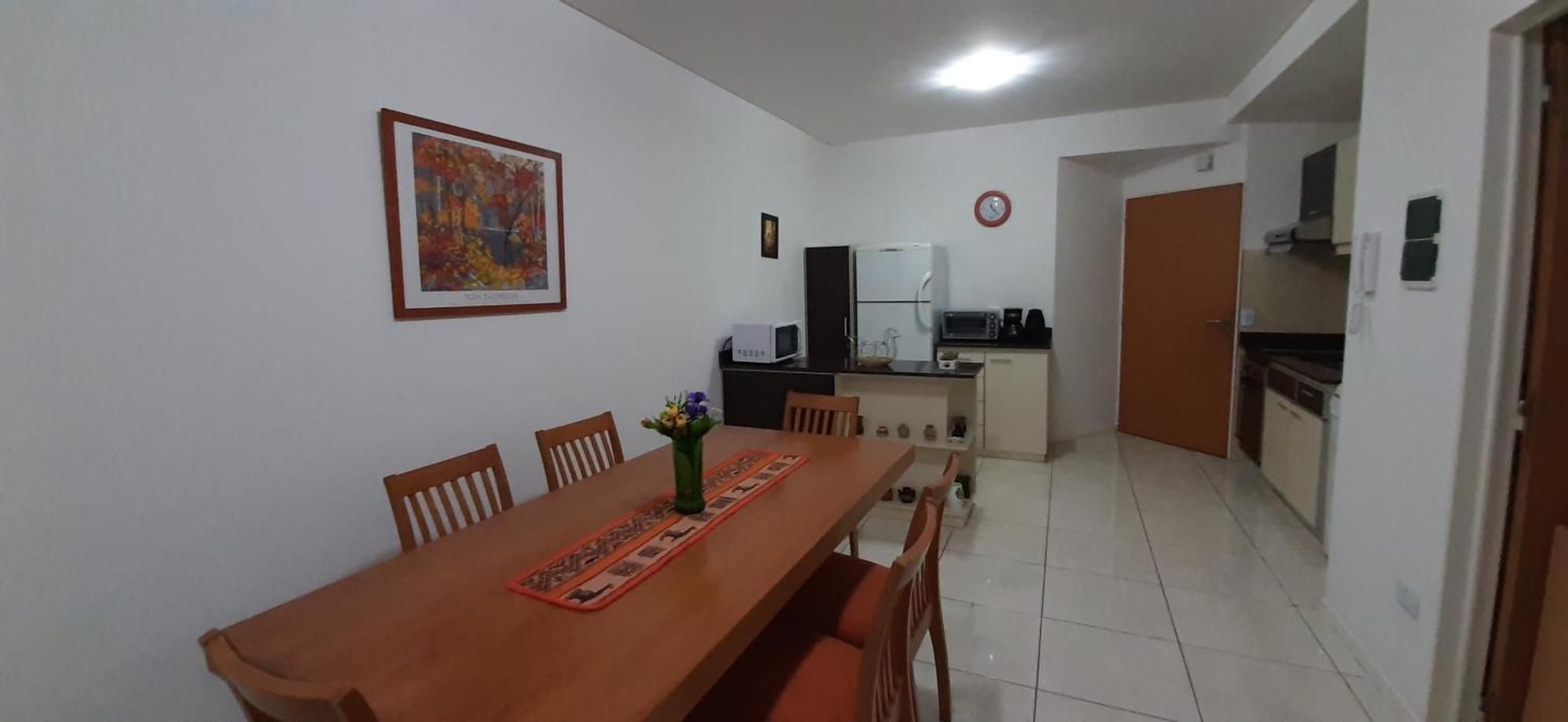 Apartamento Moderno Departamento De Dos Ambientes Con Balcon *