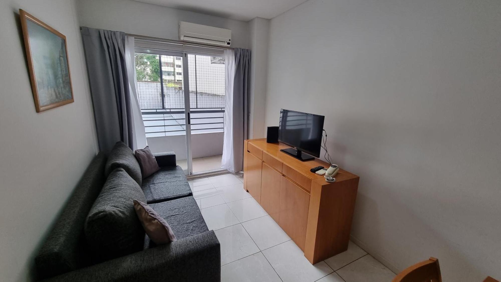 Moderno Departamento De Dos Ambientes Con Balcon *