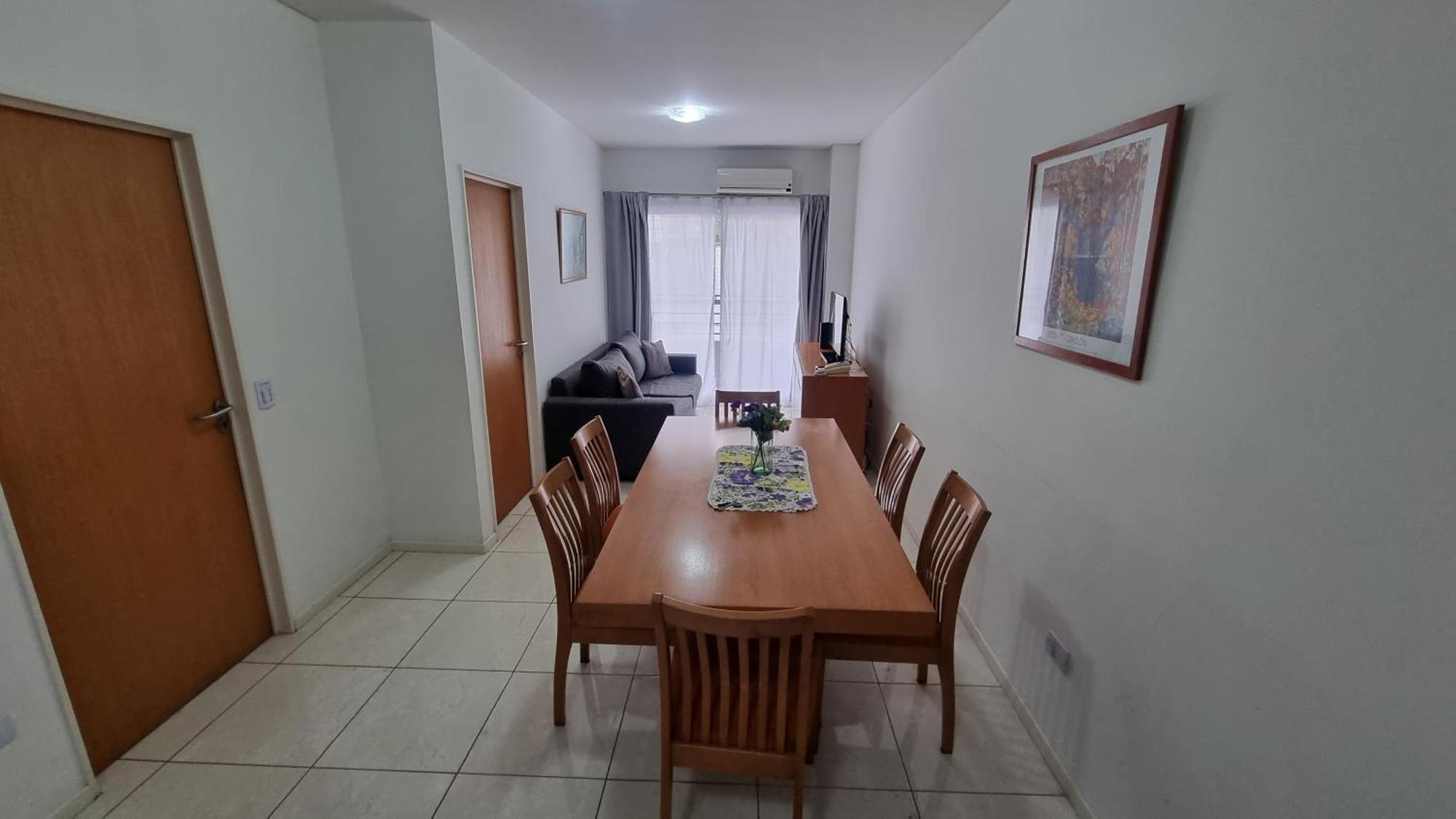 Apartamento Moderno Departamento De Dos Ambientes Con Balcon *