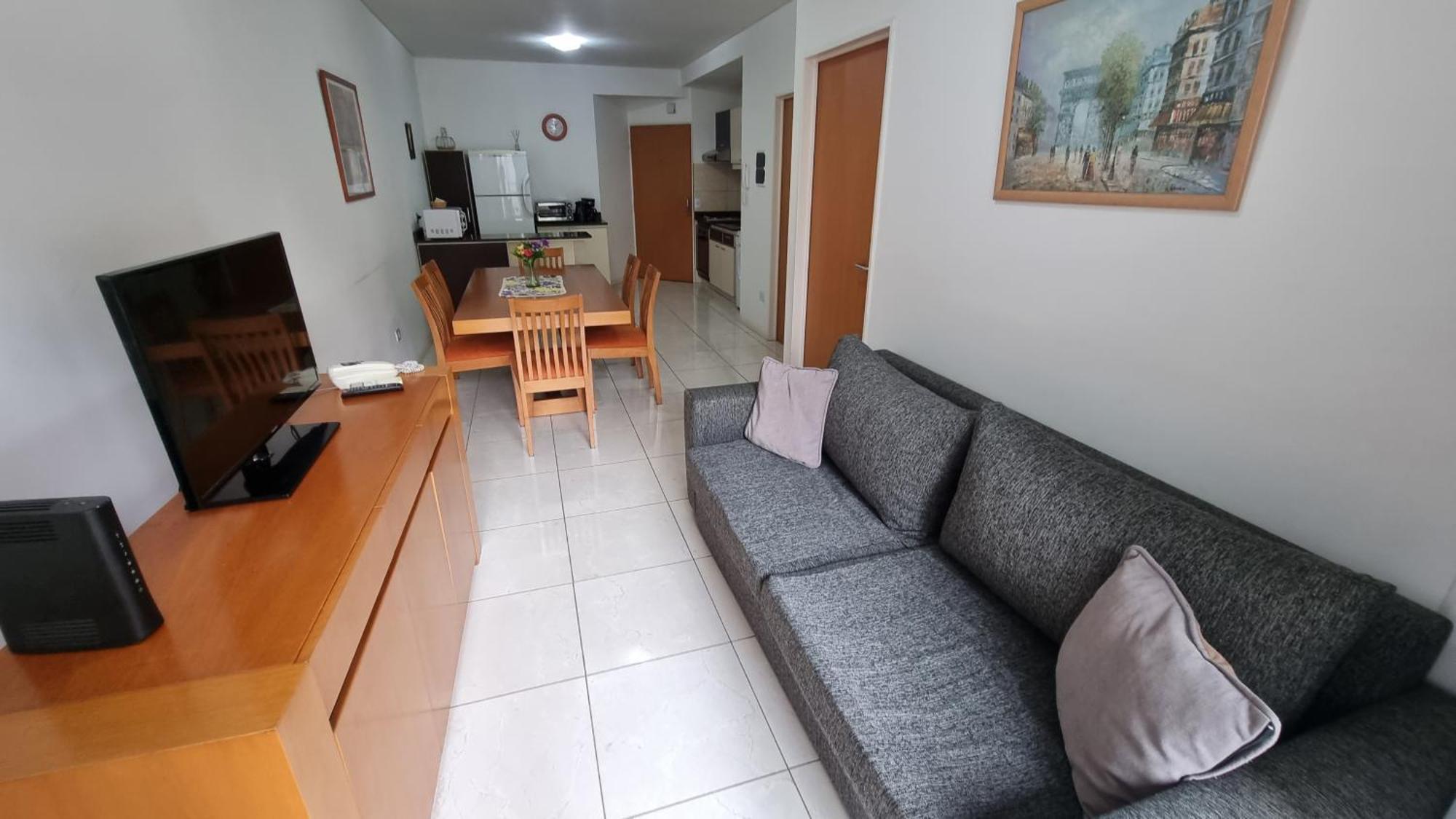 Moderno Departamento De Dos Ambientes Con Balcon