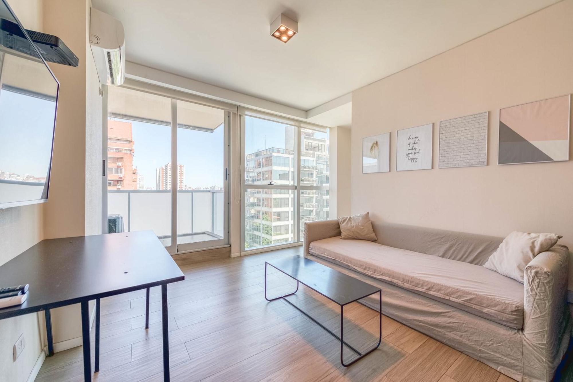 Apartment Dos Ambientes Deluxe En Be Libertador Con Vista Inigualable