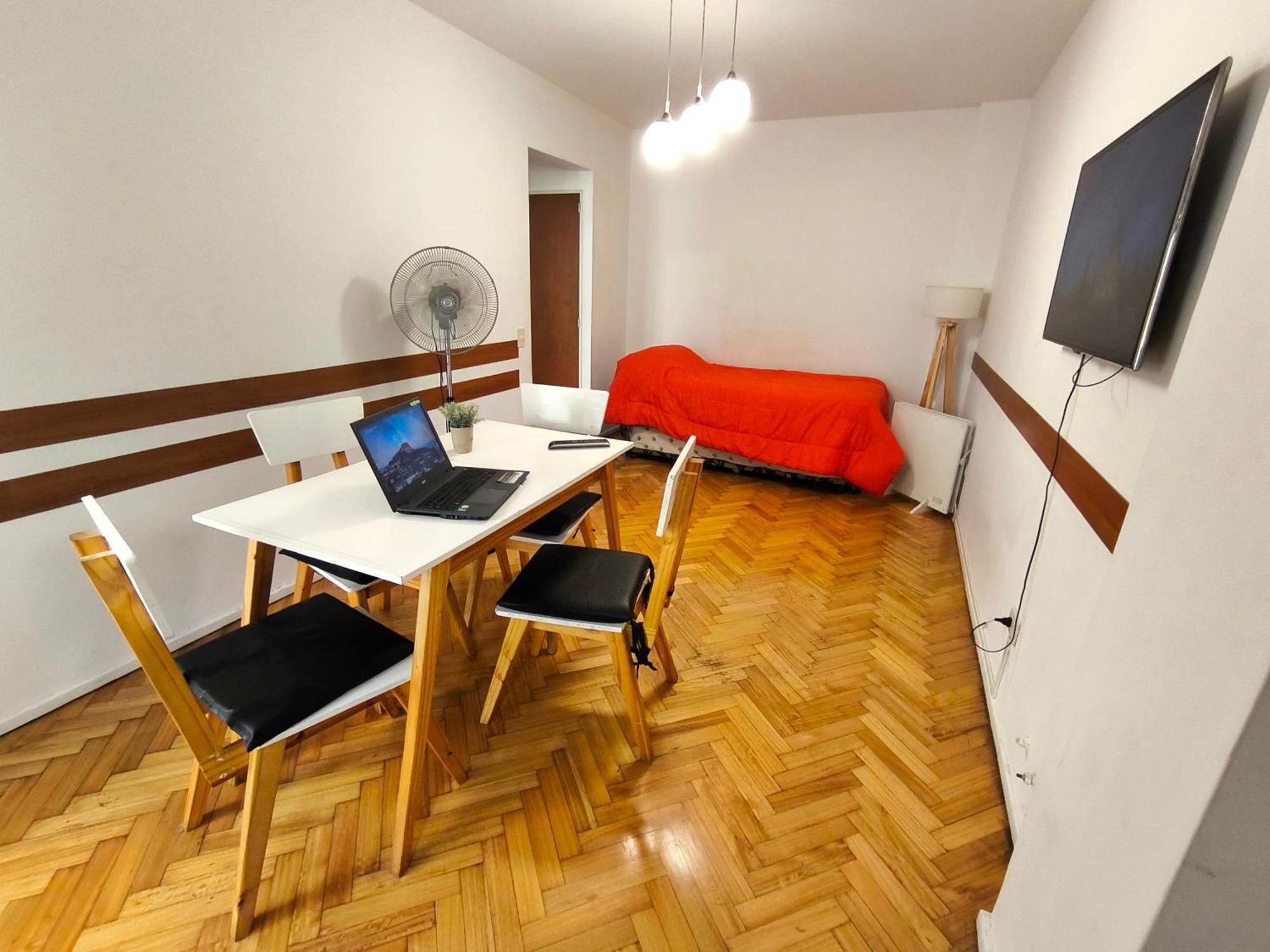 Apartamento Departamento 2 Ambientes En Recoleta Ideal 4 Personas