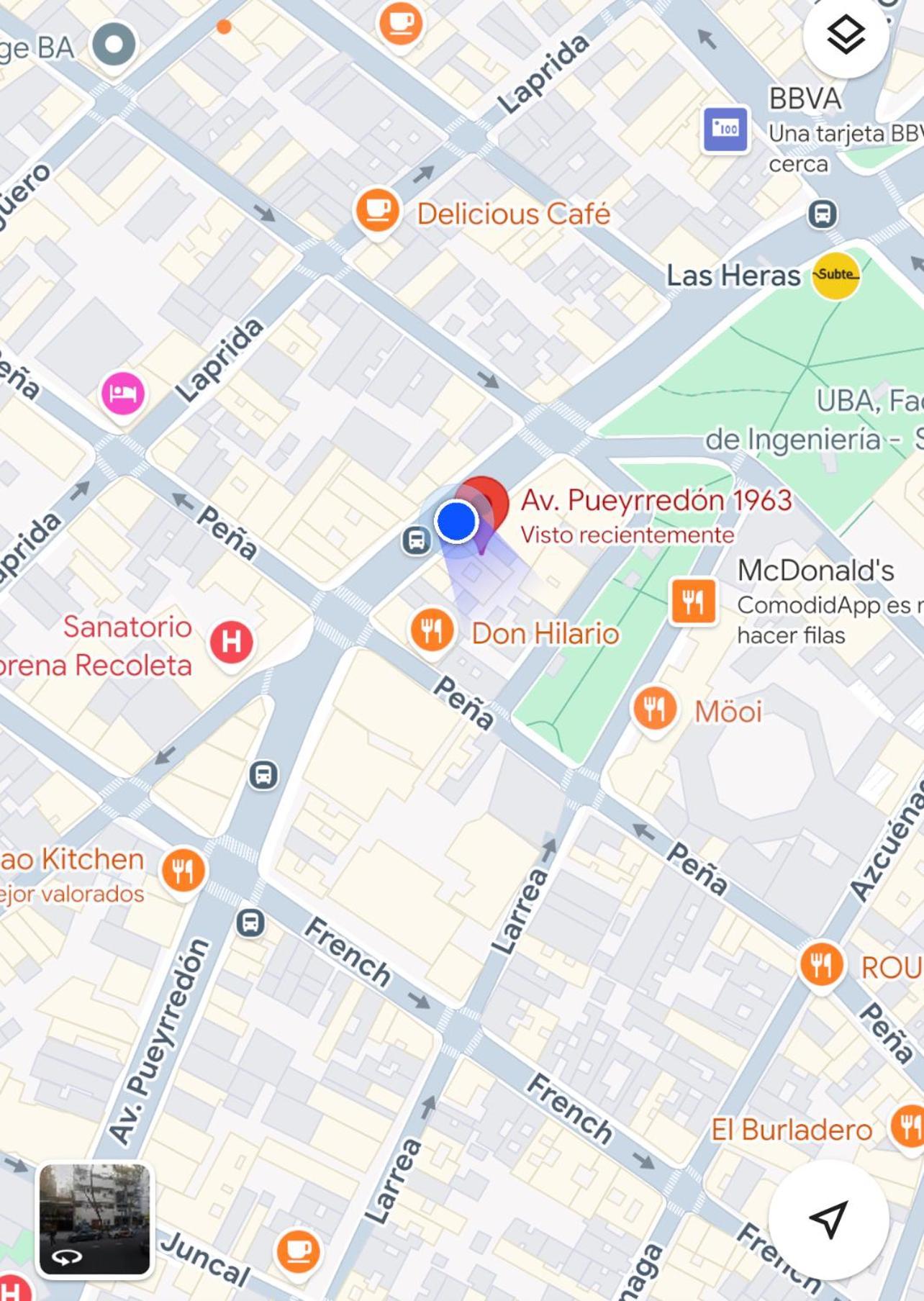 Apartamento Raquel Duplex Recoleta *