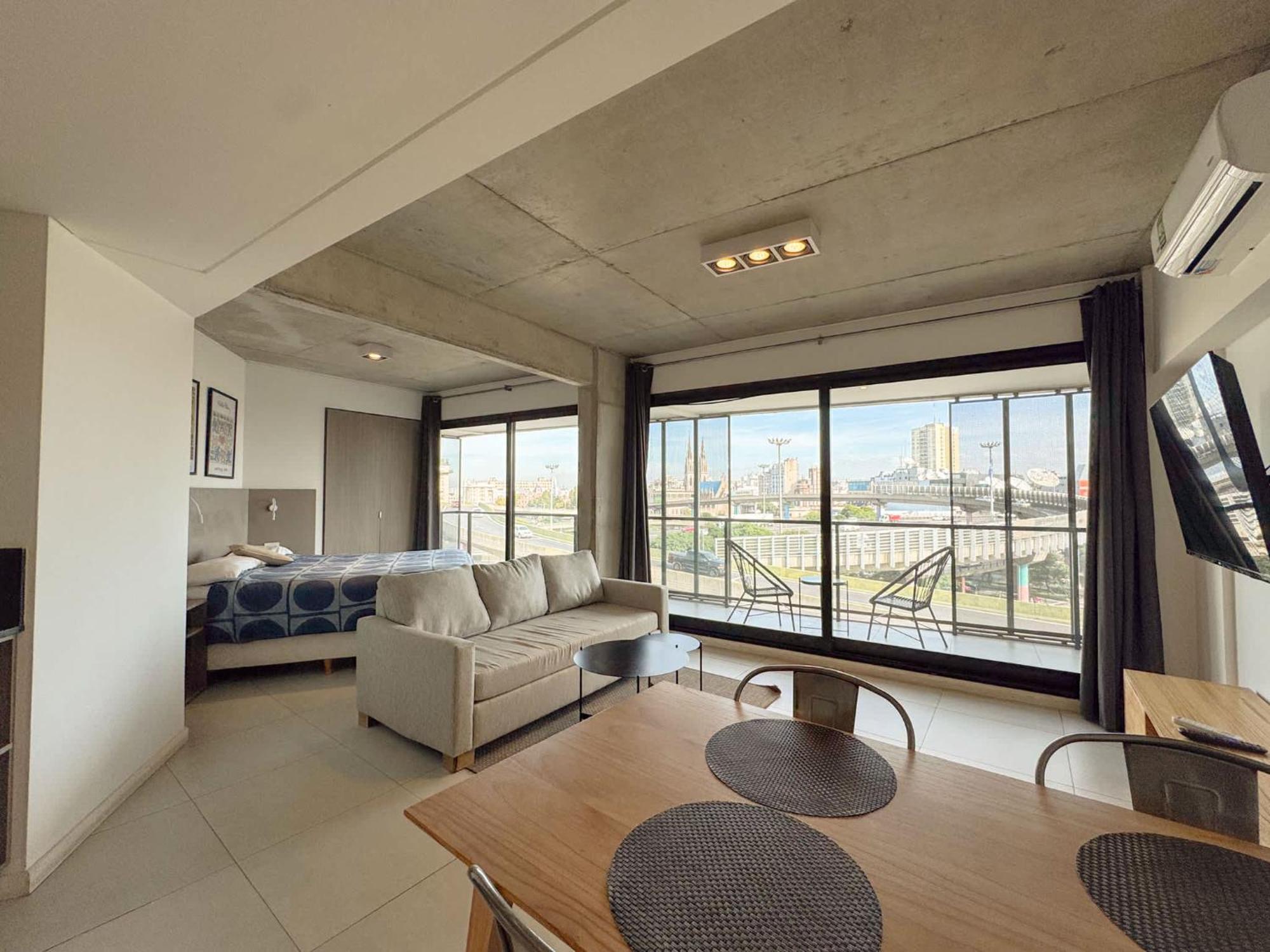 Apartamento Amplio Loft Con Balcon Sobre La Av 9 De Julio 6c Ciudad Autónoma de Buenos Aires