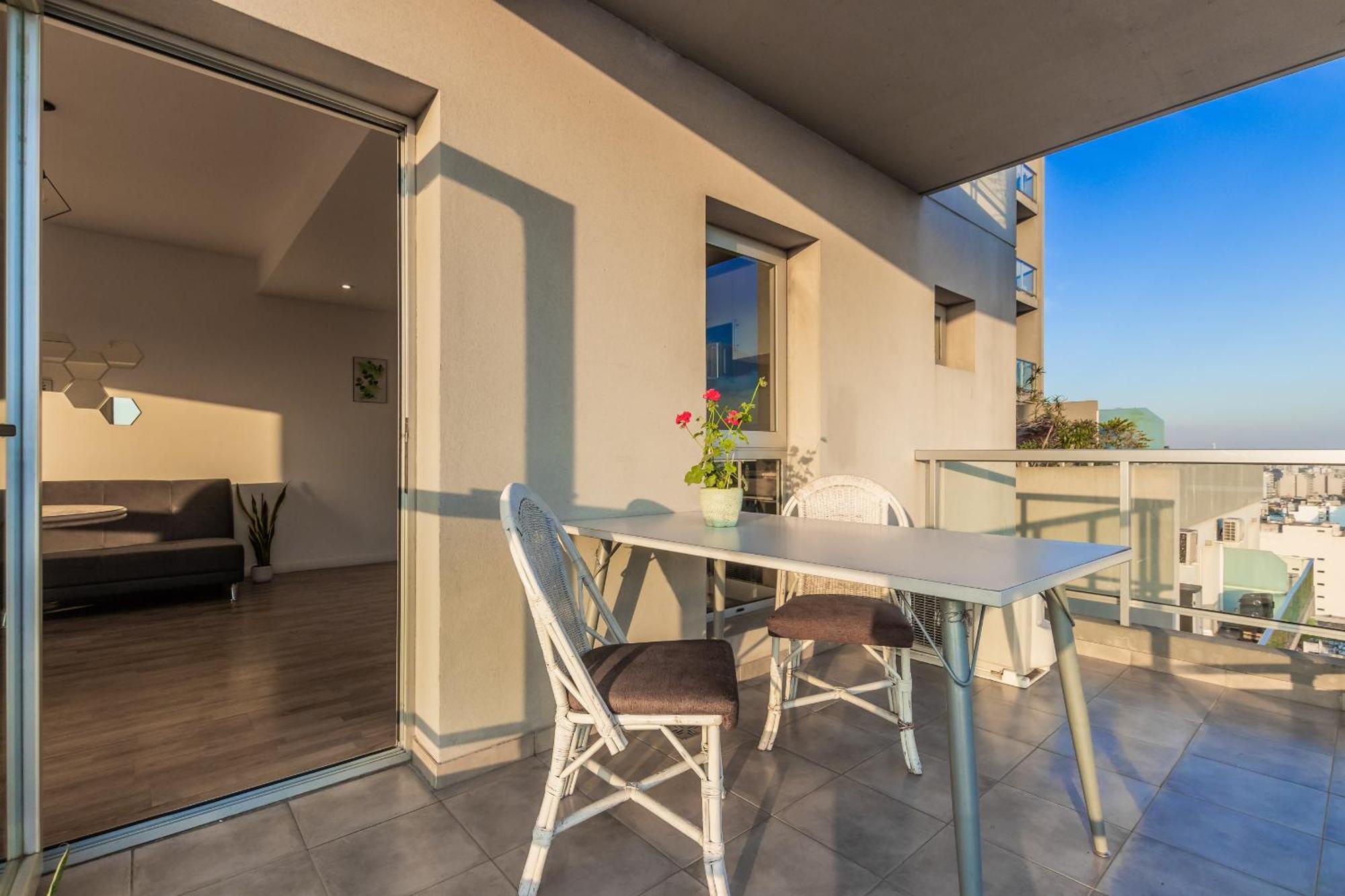 Apartamento Encantador Monoambiente Con Terraza Full Amenities - Gran Vista