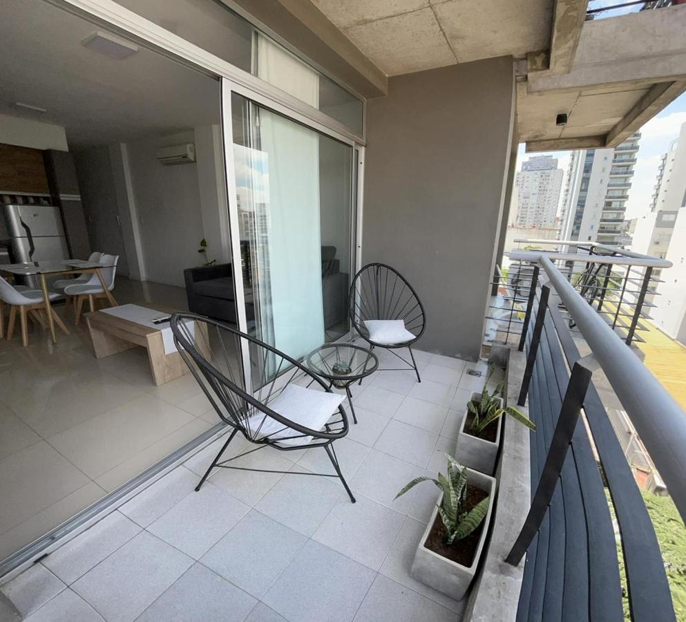 2 Ambientes - Moderno Totalmente Amoblado Apartamento