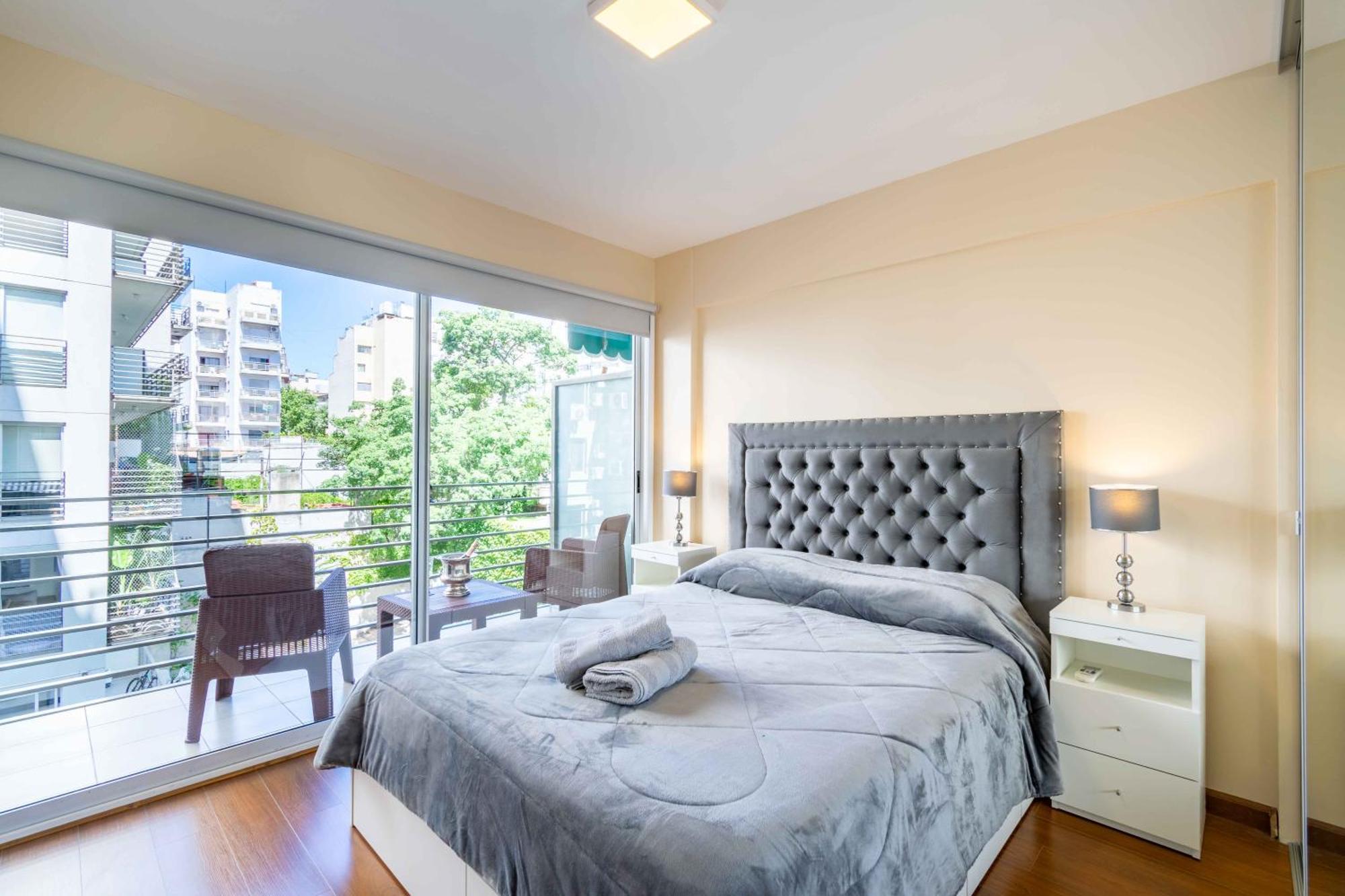 Apartamento Exclusivo En Palermo 2 A 4 Personas, Seguridad, Garage Opc, Bbq, Lavadora, Gimnasio *