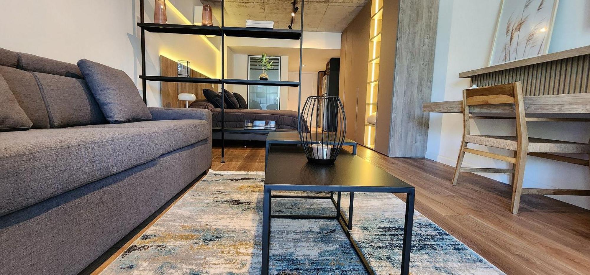 Apartamento Luxury Loft En Buenos Aires-modern Design Con Spa