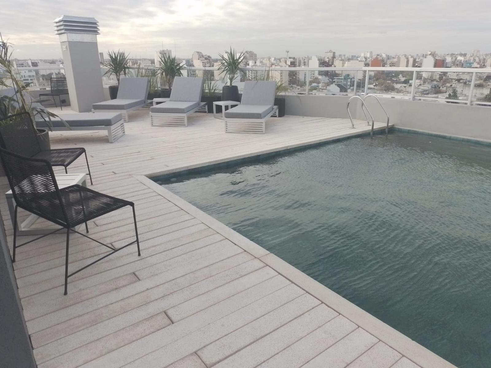 Penthouse A Estrenar En Sofisticado Barrio Y Edificio Vista Panoramica 100m2 Gimnasio Piscina Lujoso Salon De Fiestas *