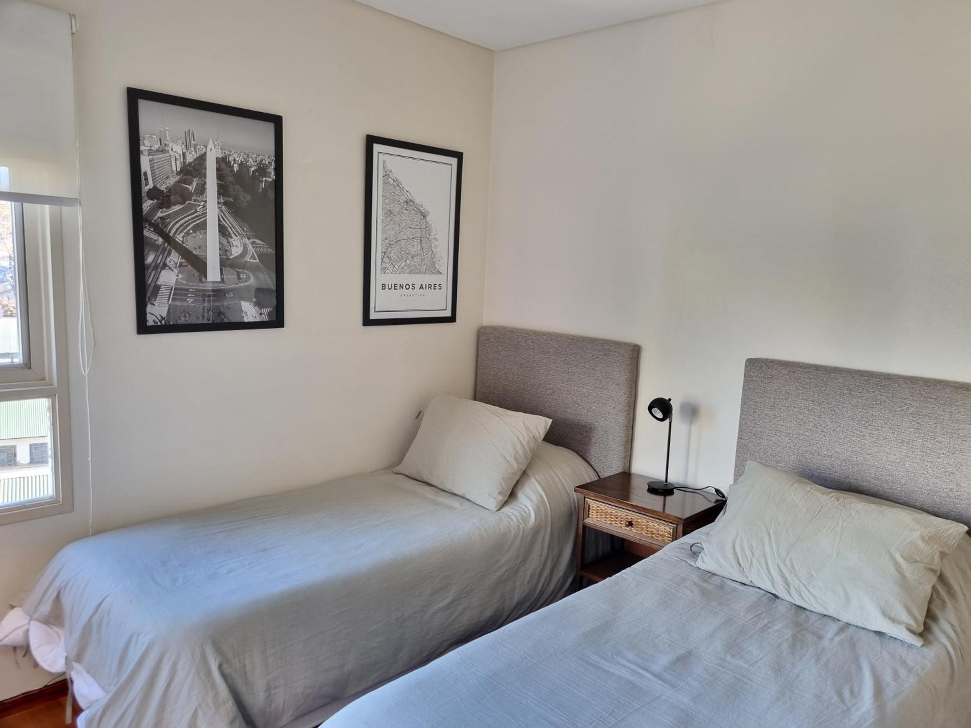 Apartamento Super Luminous 2bdr In Palermo / Canitas Buenos Aires