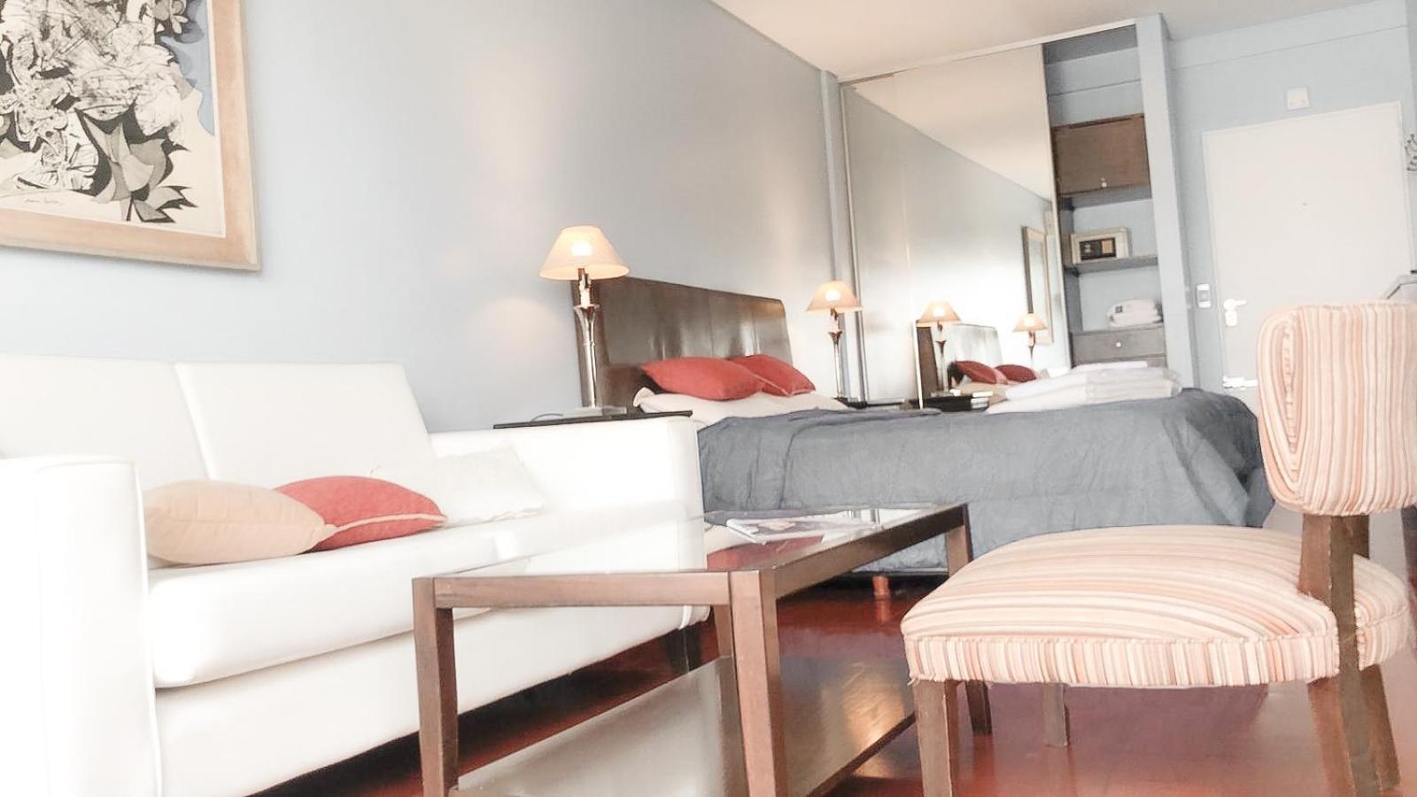 Apartamento Vacaciones De Lujo Sobre Av Santa Fe, 4p Full Amenities! La Recoleta, Centro De *