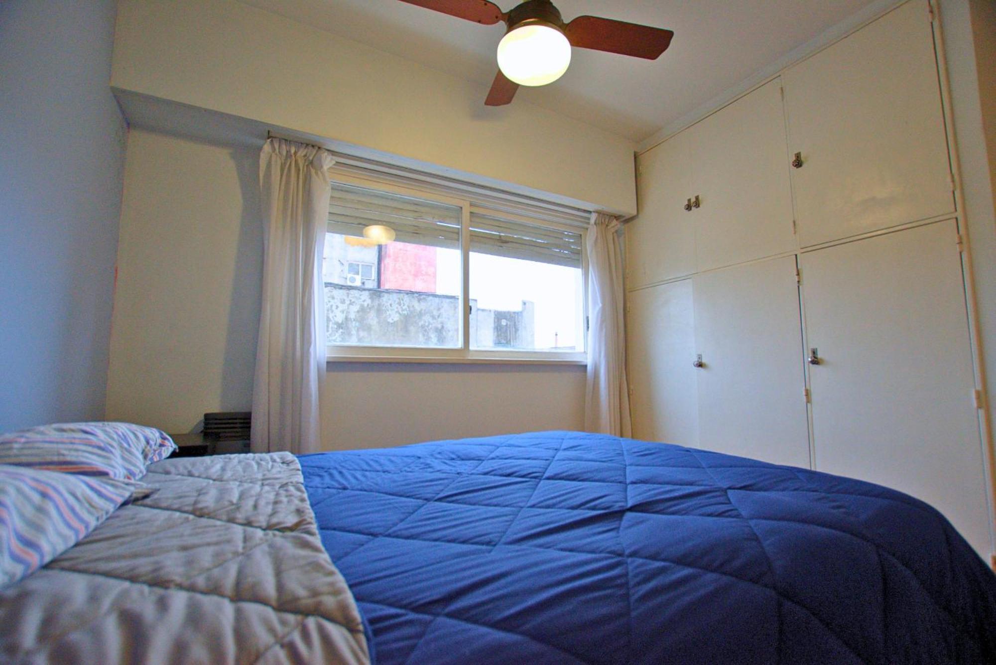 Apartamento Comodo Y Luminoso, 1 Dormitorio, Cocina, Balcon