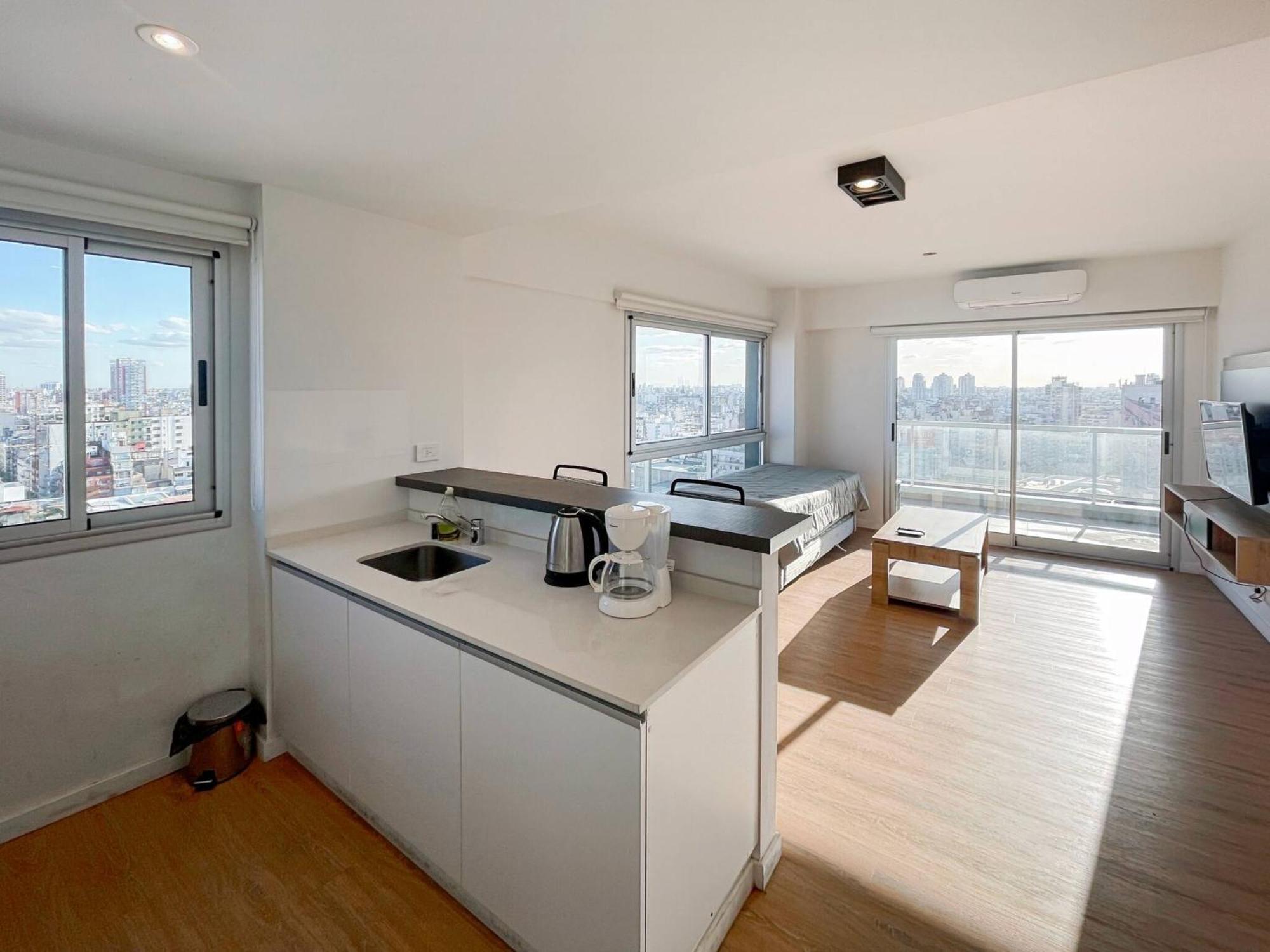 One-bedroom In Recoleta With Panoramic Views Apartamento