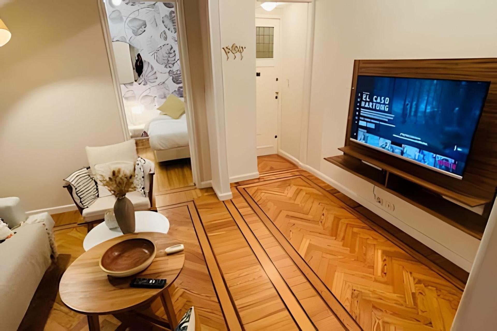 Comodo Y Familiar Estilo Frances Cerca De Parques Apartamento Ciudad Autónoma de Buenos Aires