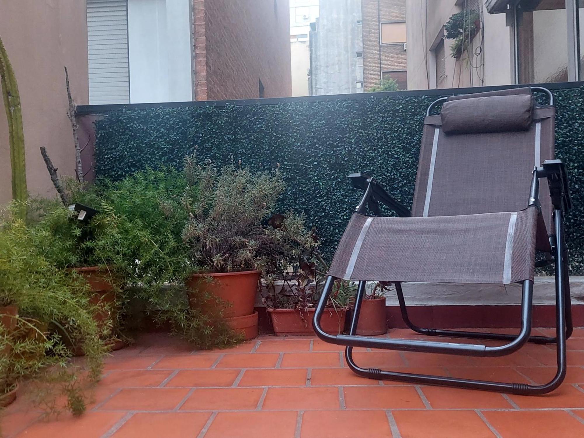 Departamento Con Terraza En Recoleta Apartamento *